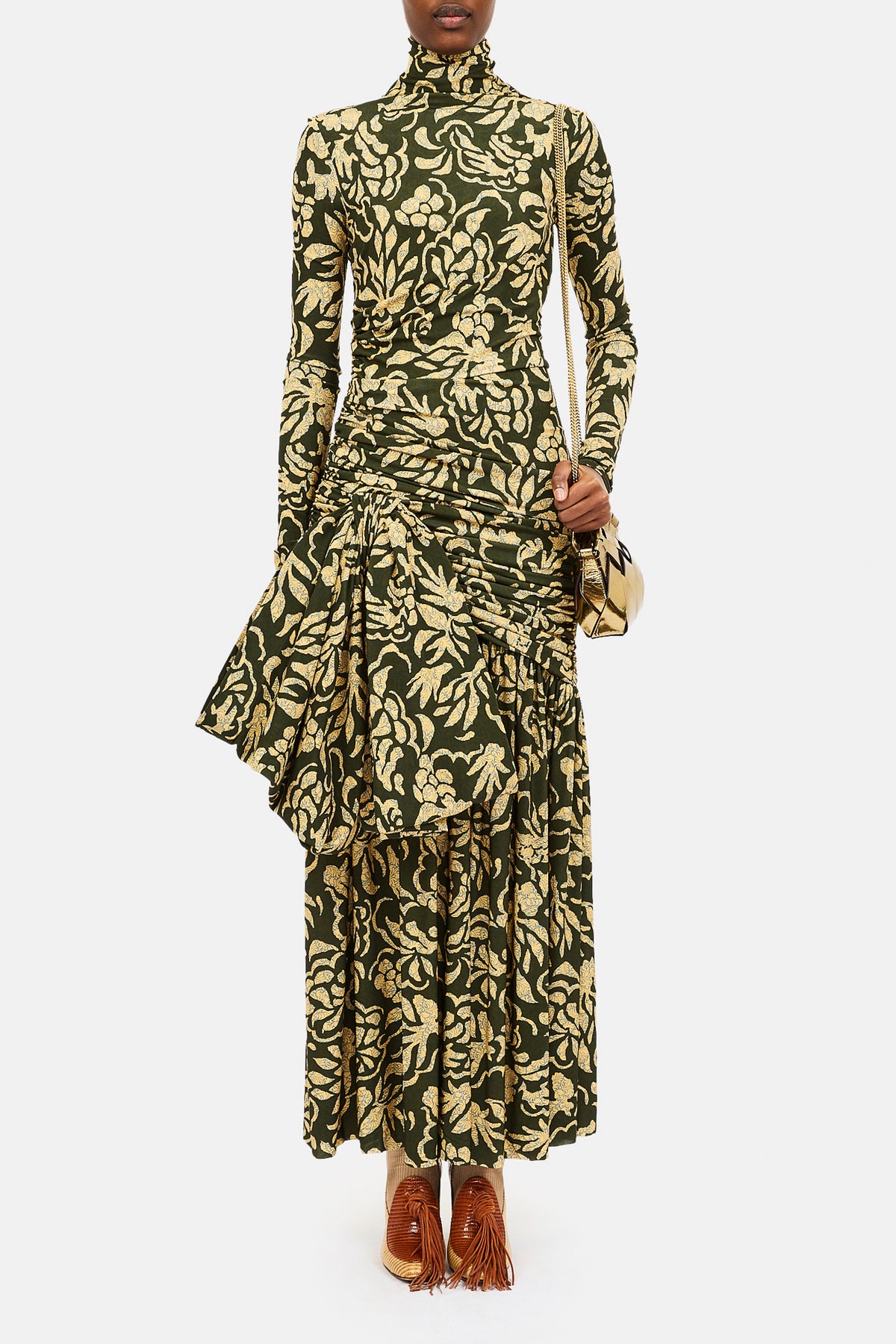 Katy Draped Jersey Dress