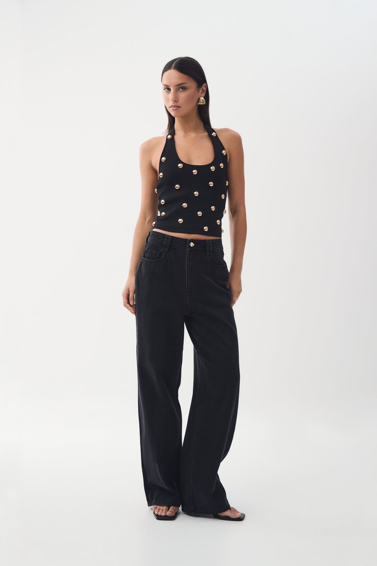 Leah Knit Halter Top