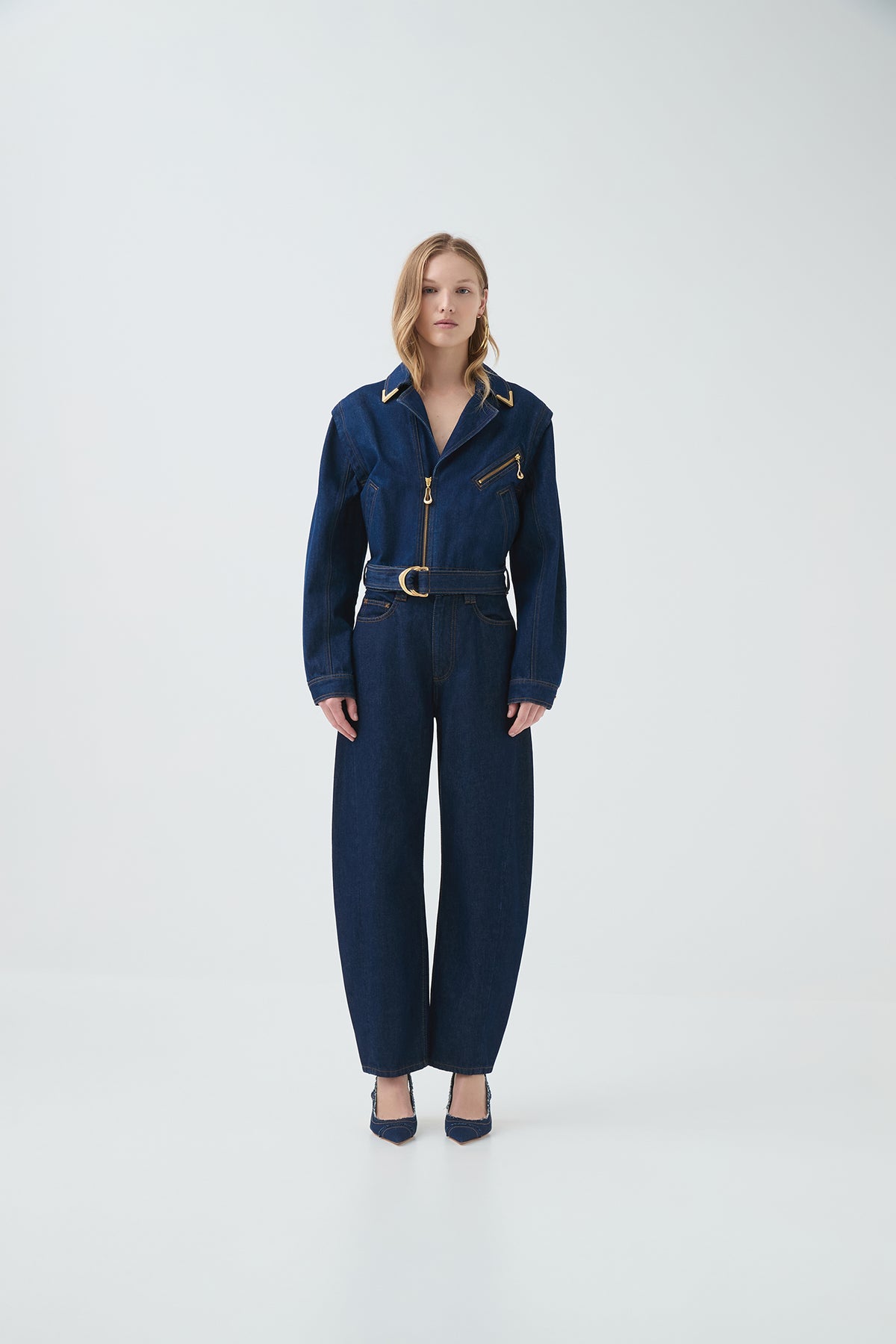 Amara Hardware Denim Jacket