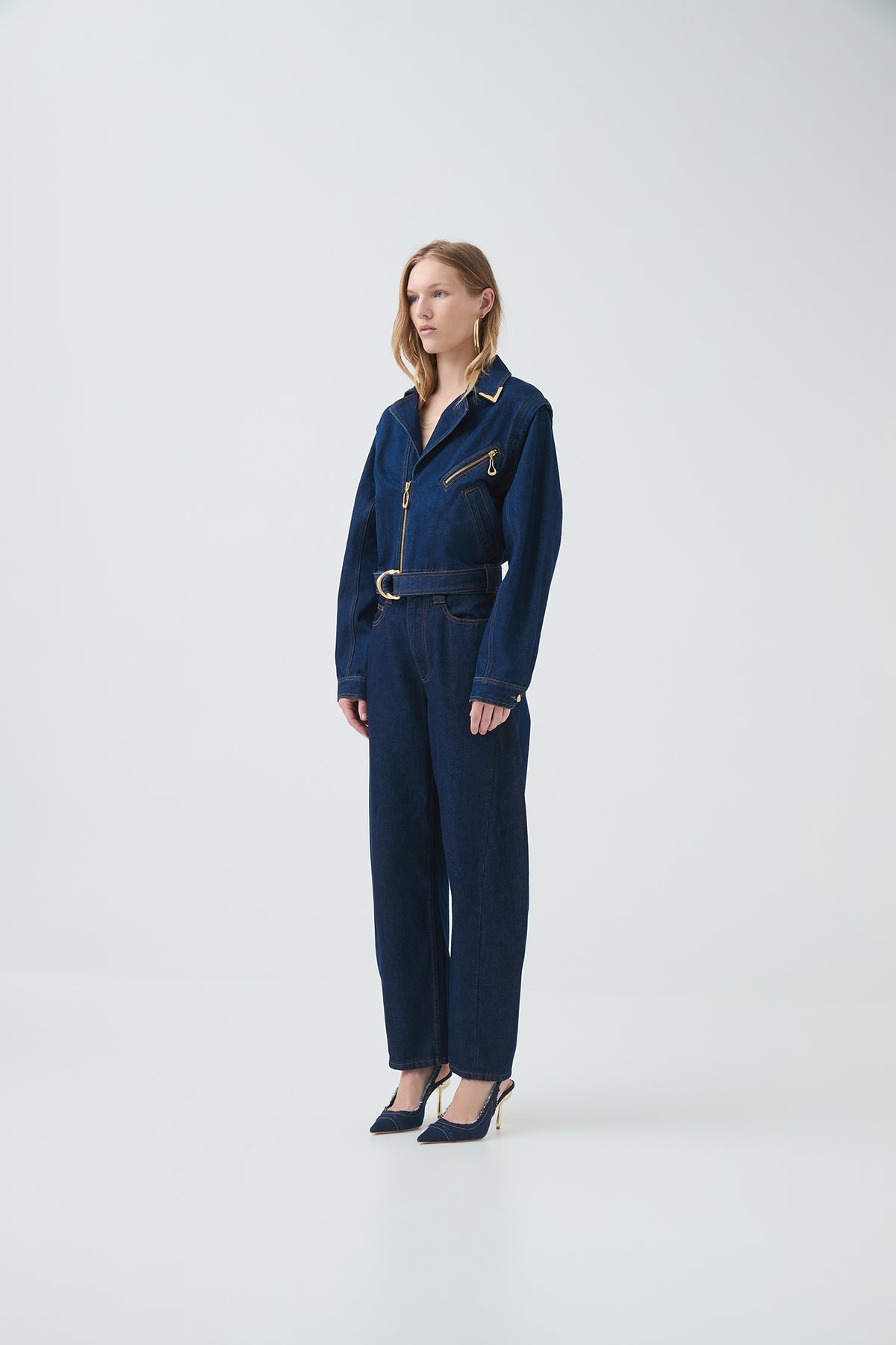 Amara Hardware Denim Jacket