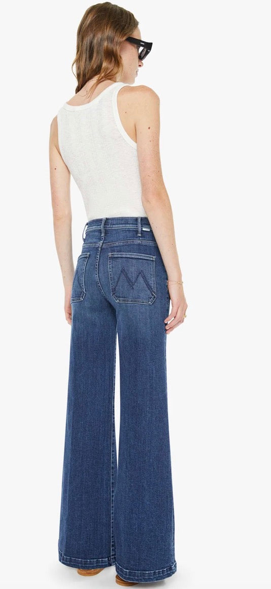 Mother Denim Hustler Roller Patch Pocket Skimp