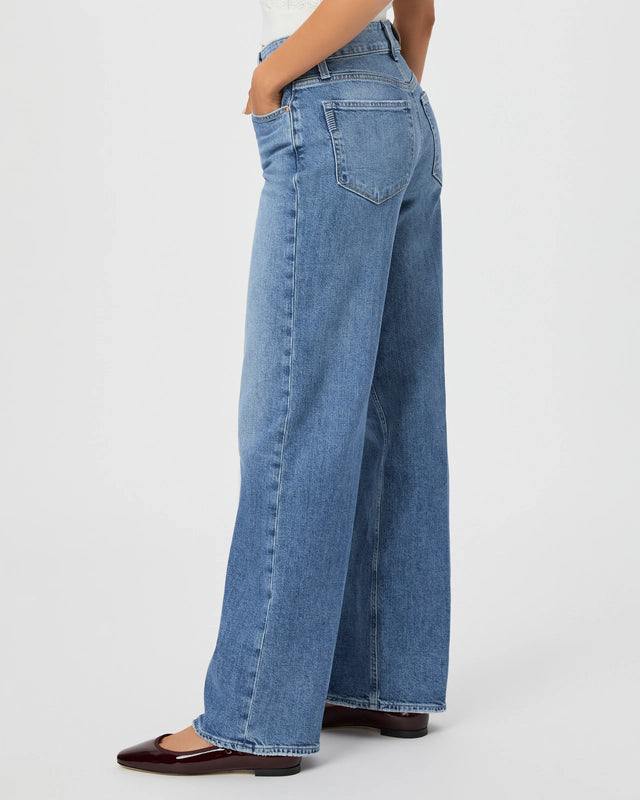 Paige Sash 32" Wide Leg Jeans