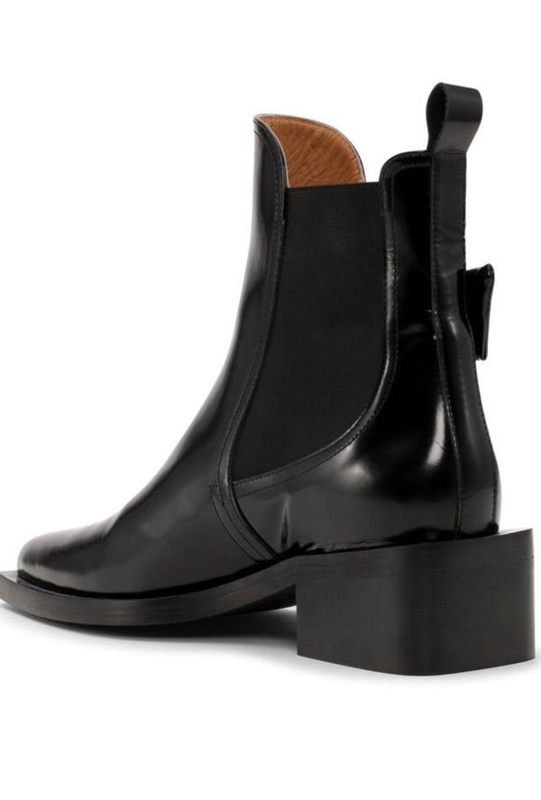 Ganni Chunky Buckle Chelsea Boot - Main Image