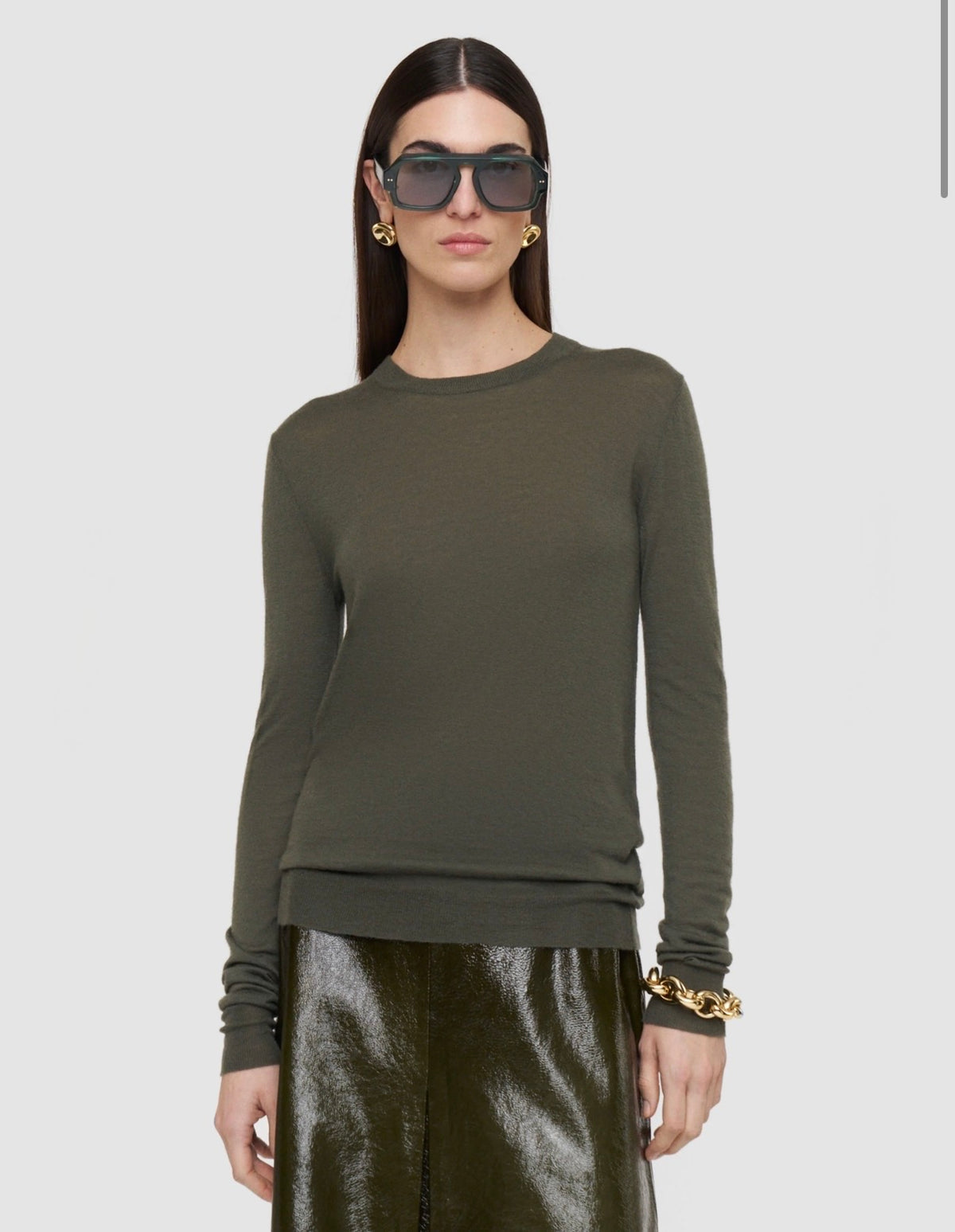 Joseph Cashair Round Neck Jumper