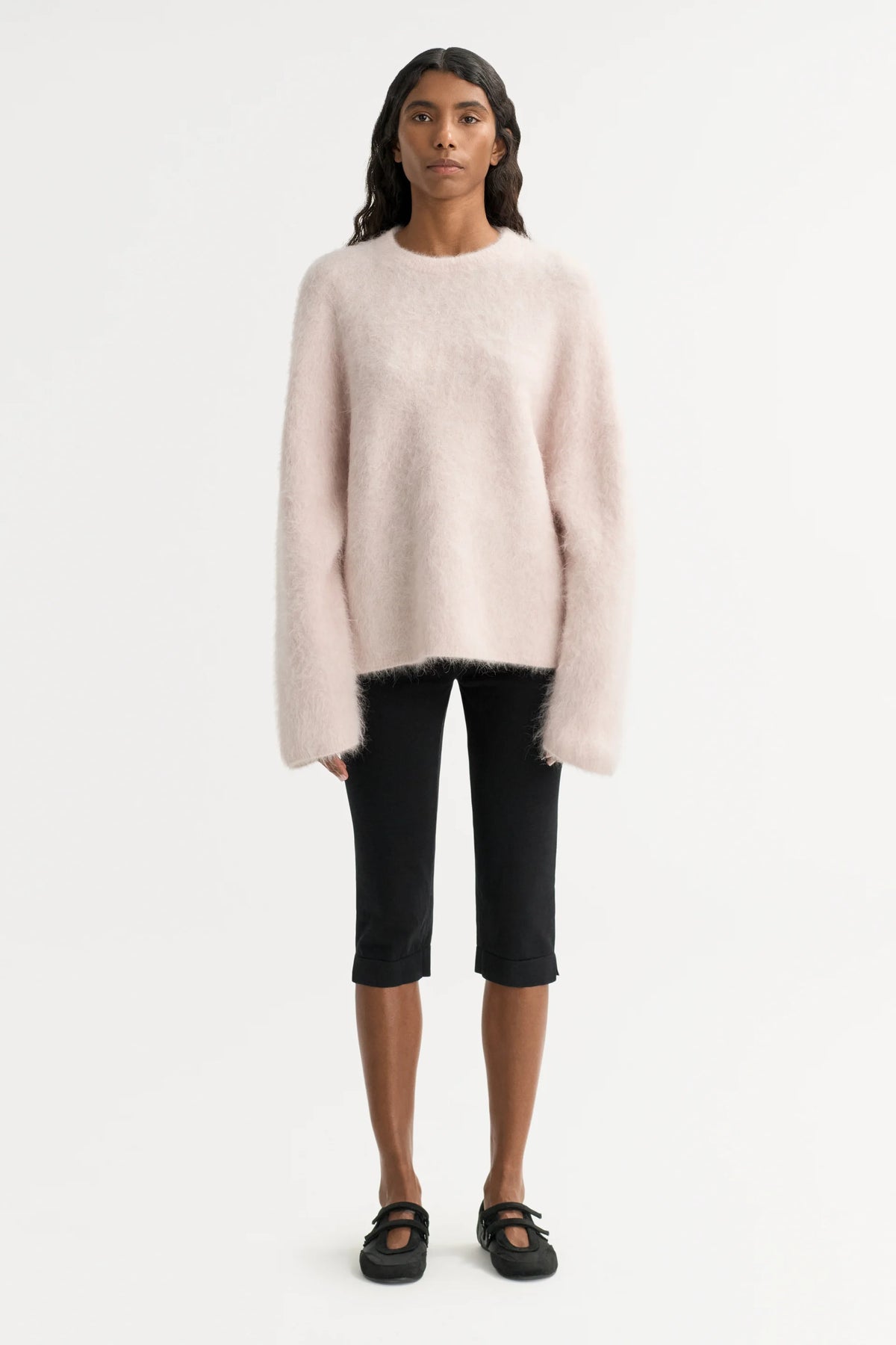 Soft Goat Alpaca Crewneck