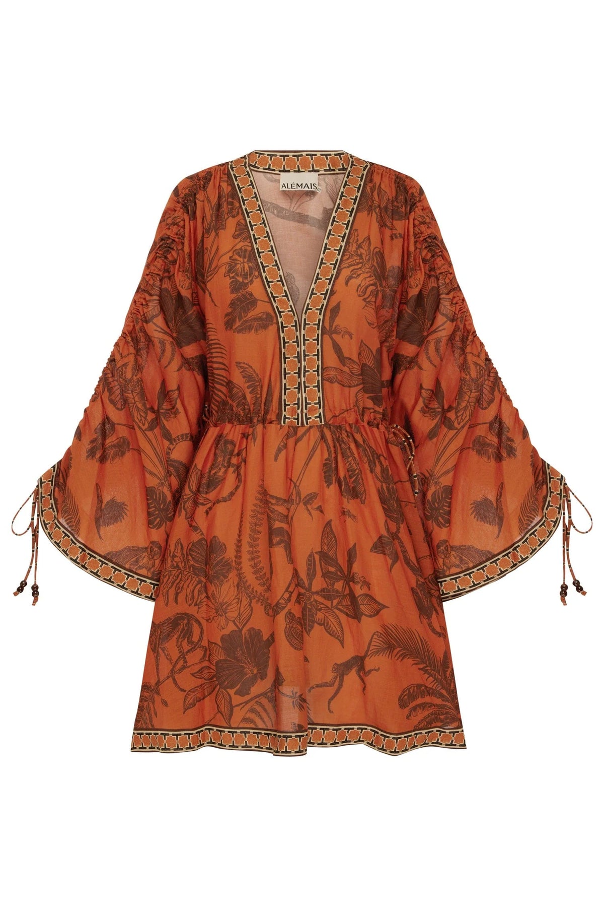 ALEMAIS MONKEY DANCE MINI DRESS