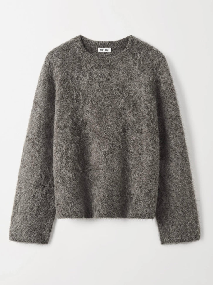 Soft Goat Alpaca Crewneck