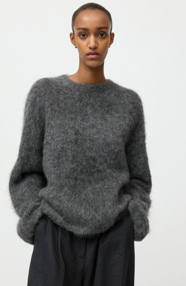 Soft Goat Alpaca Crewneck