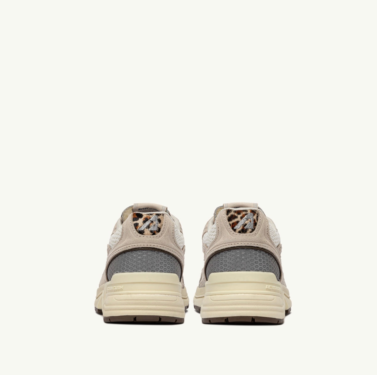 AUTRY HYPERWAY LOW WOM WA01 SUEDE/MESH/PONY SAND/MARSHMALLOW/LEOPARD