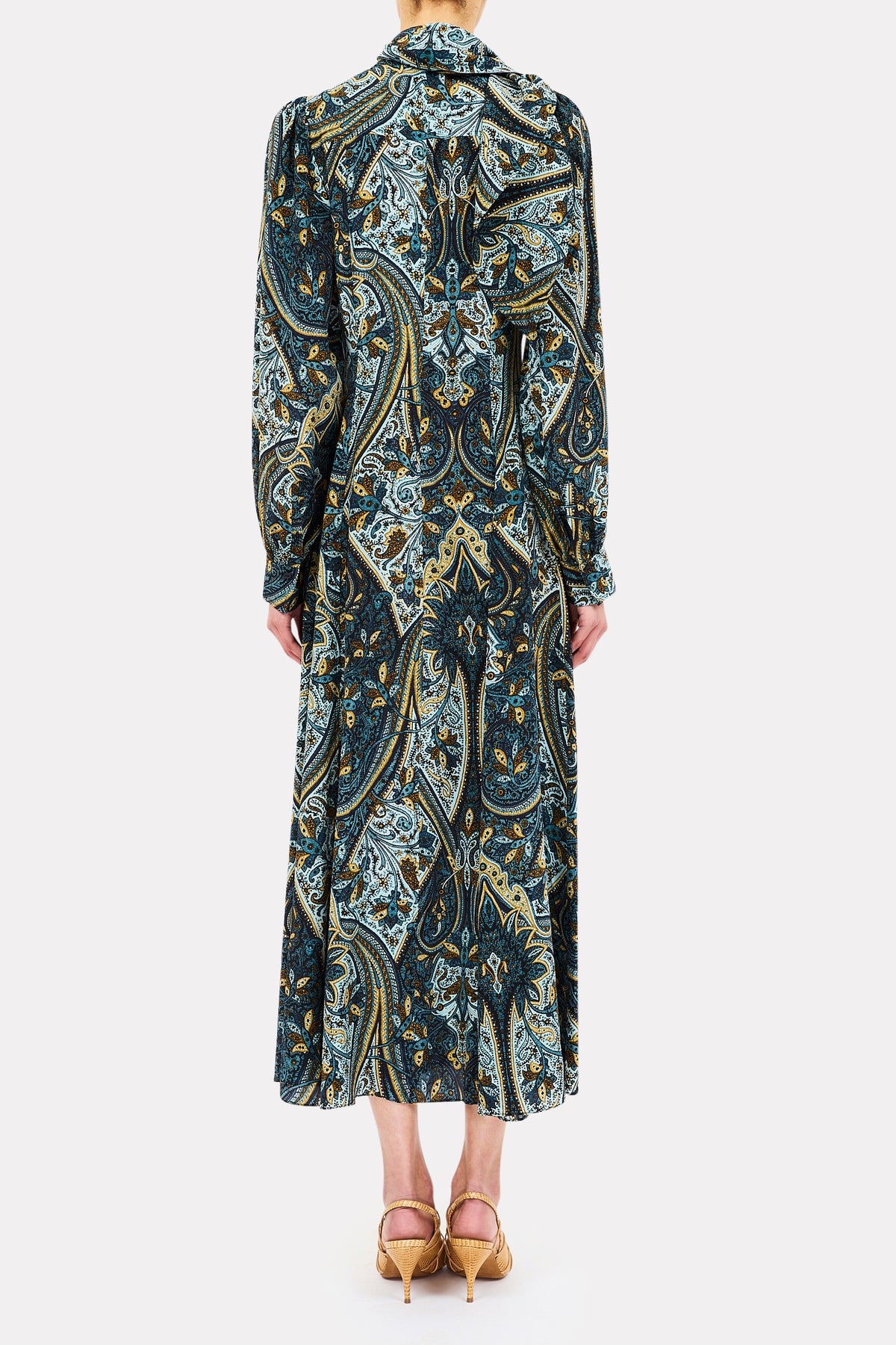Sabrina LS Silk Dress
