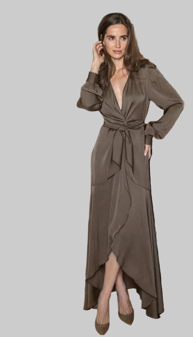 SILK95FIVE ANANDA DRESS