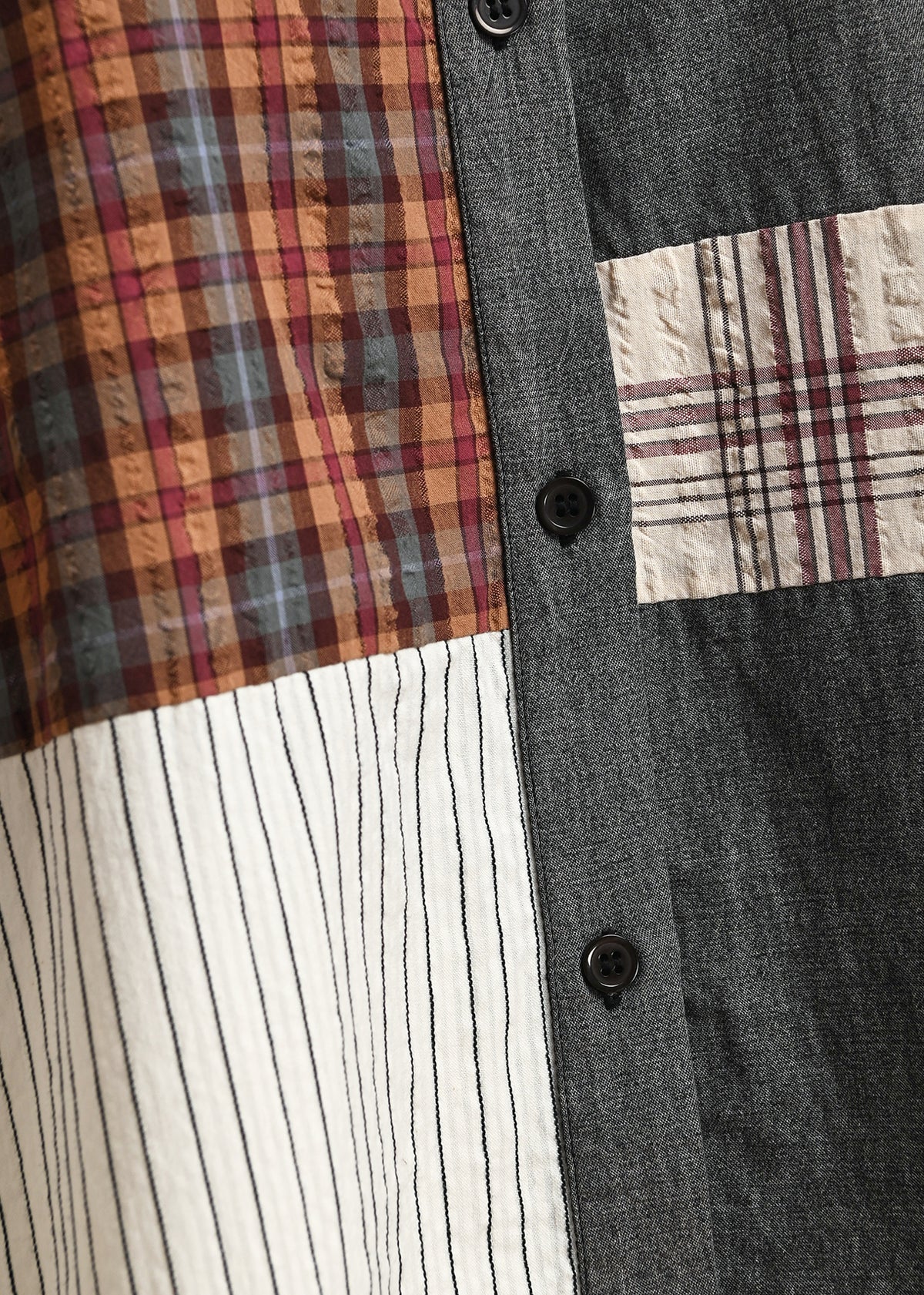 KINGSLEY PATCHWORK SHIRT
