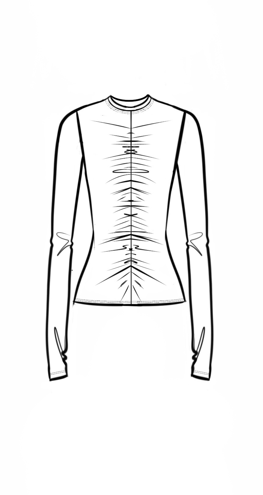Asha LS Jersey Top