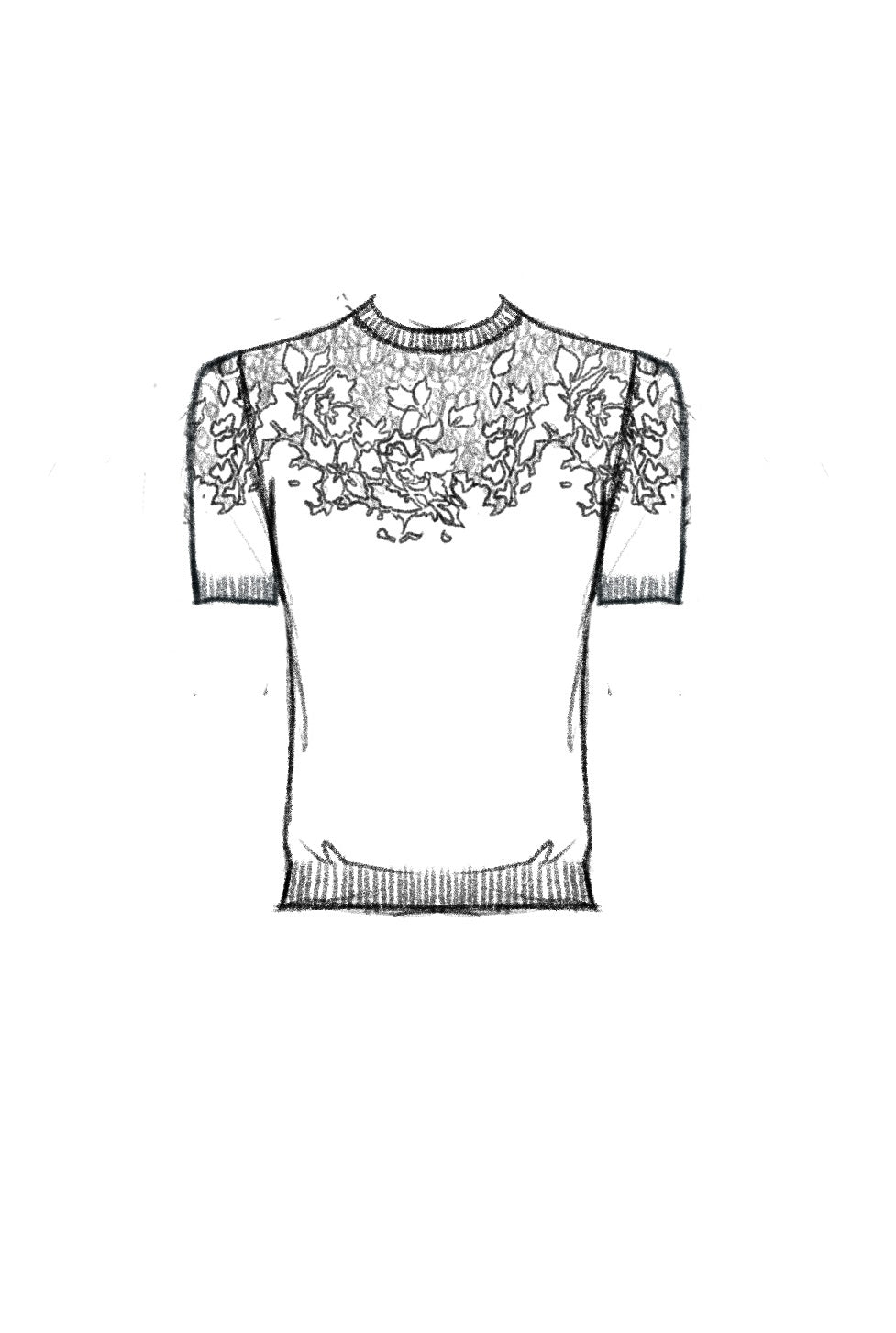 Ella SS Lace Top