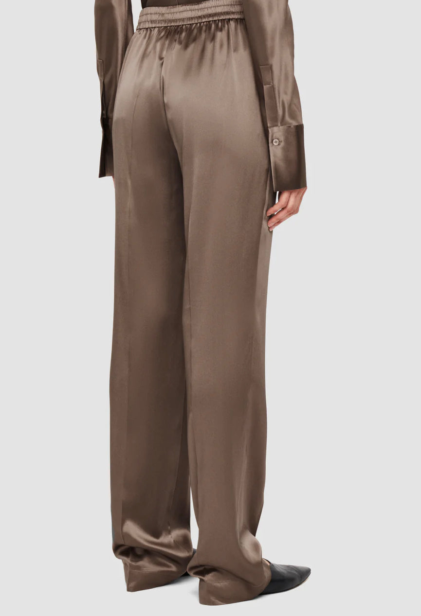 Joseph Tova Silk Satin Trousers