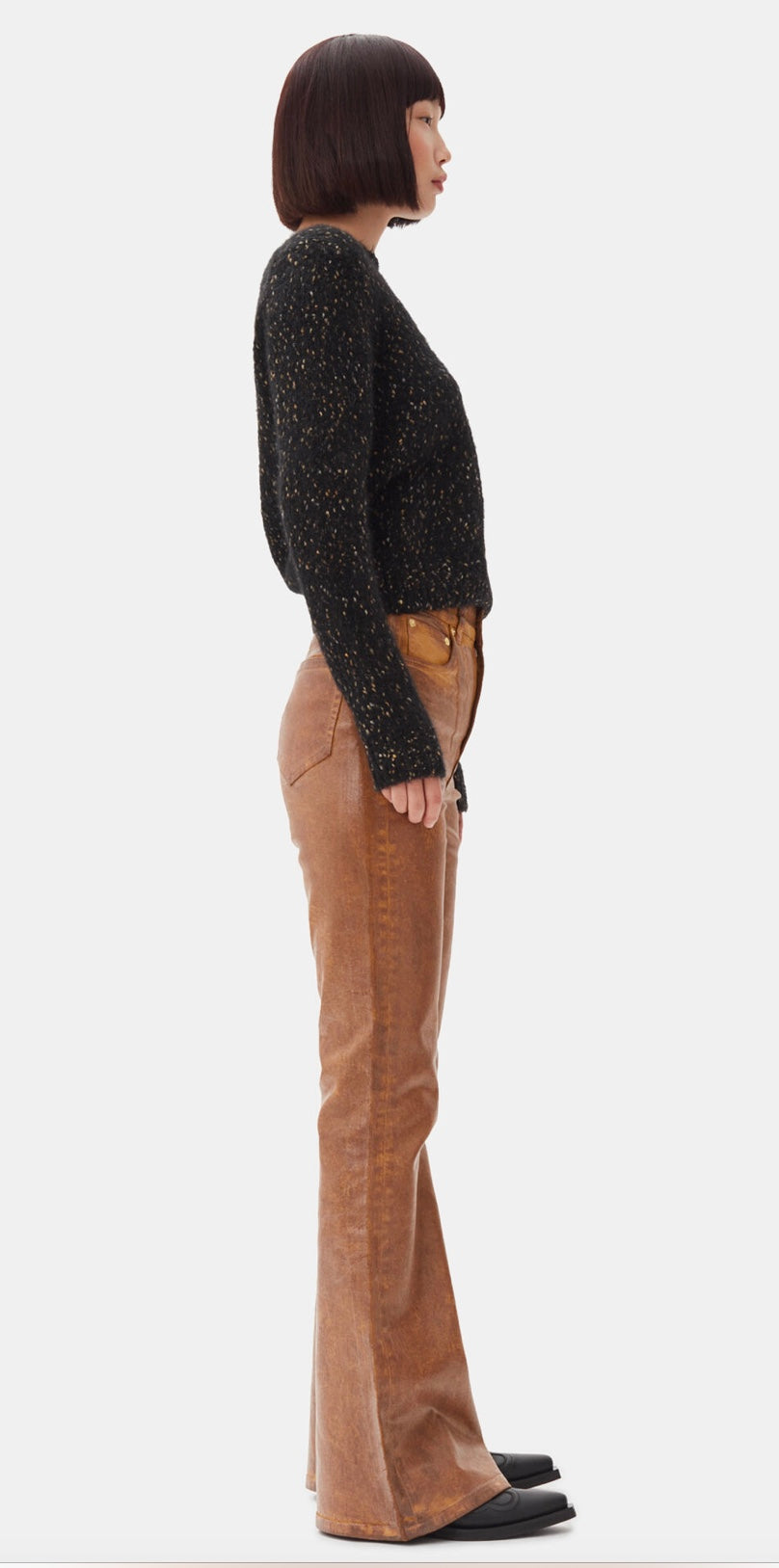 Ganni Alpaca Cotton Mix O-Neck