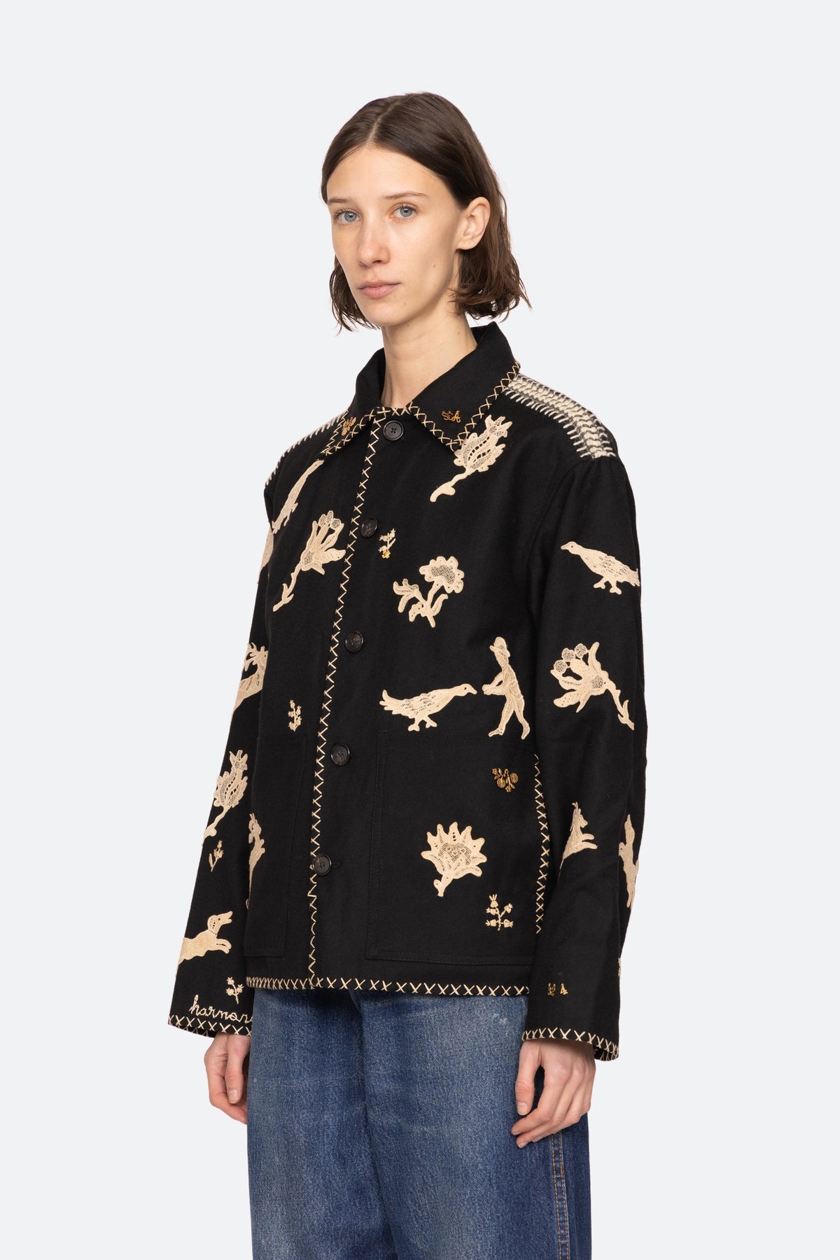 MIKA APPLIQUE JACKET (D2)