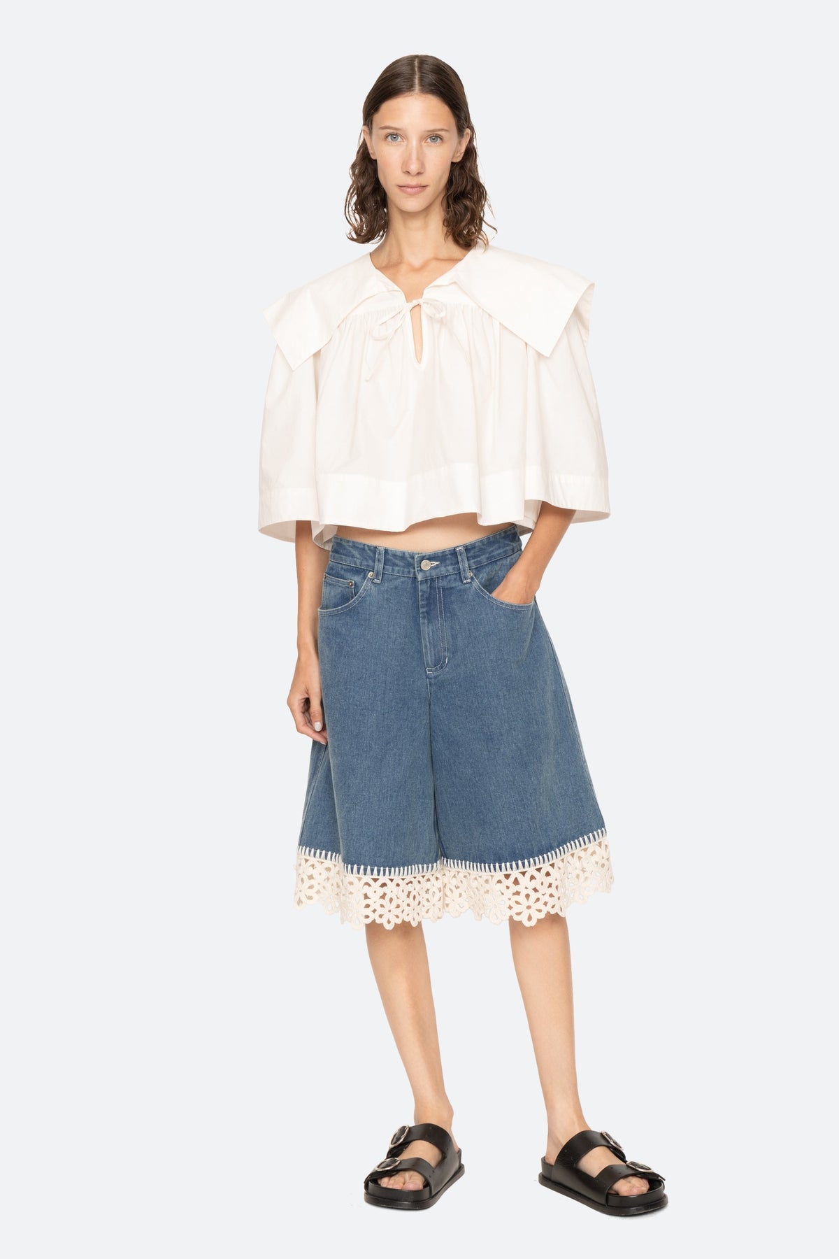 STASIA DENIM JEAN CAPRIS (D2)