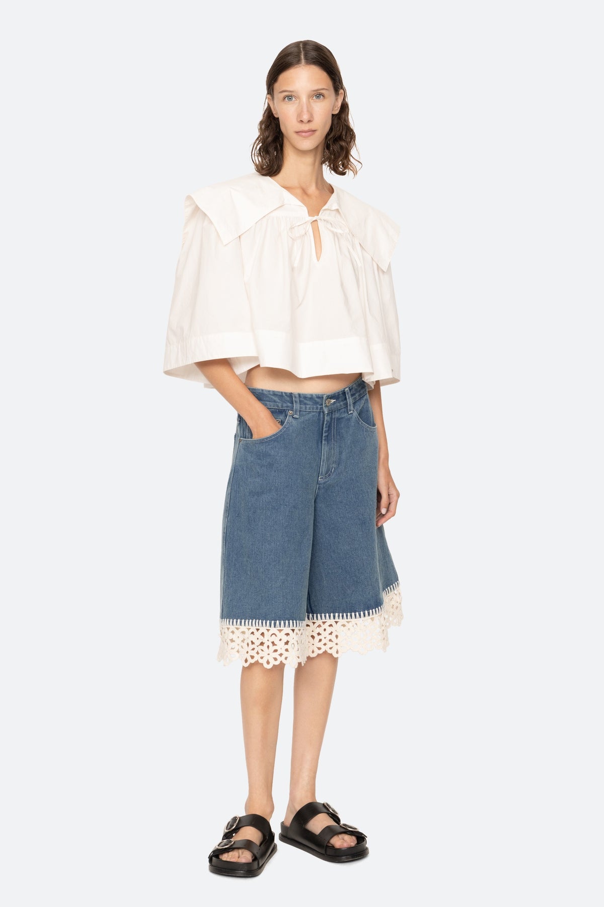 STASIA DENIM JEAN CAPRIS (D2)