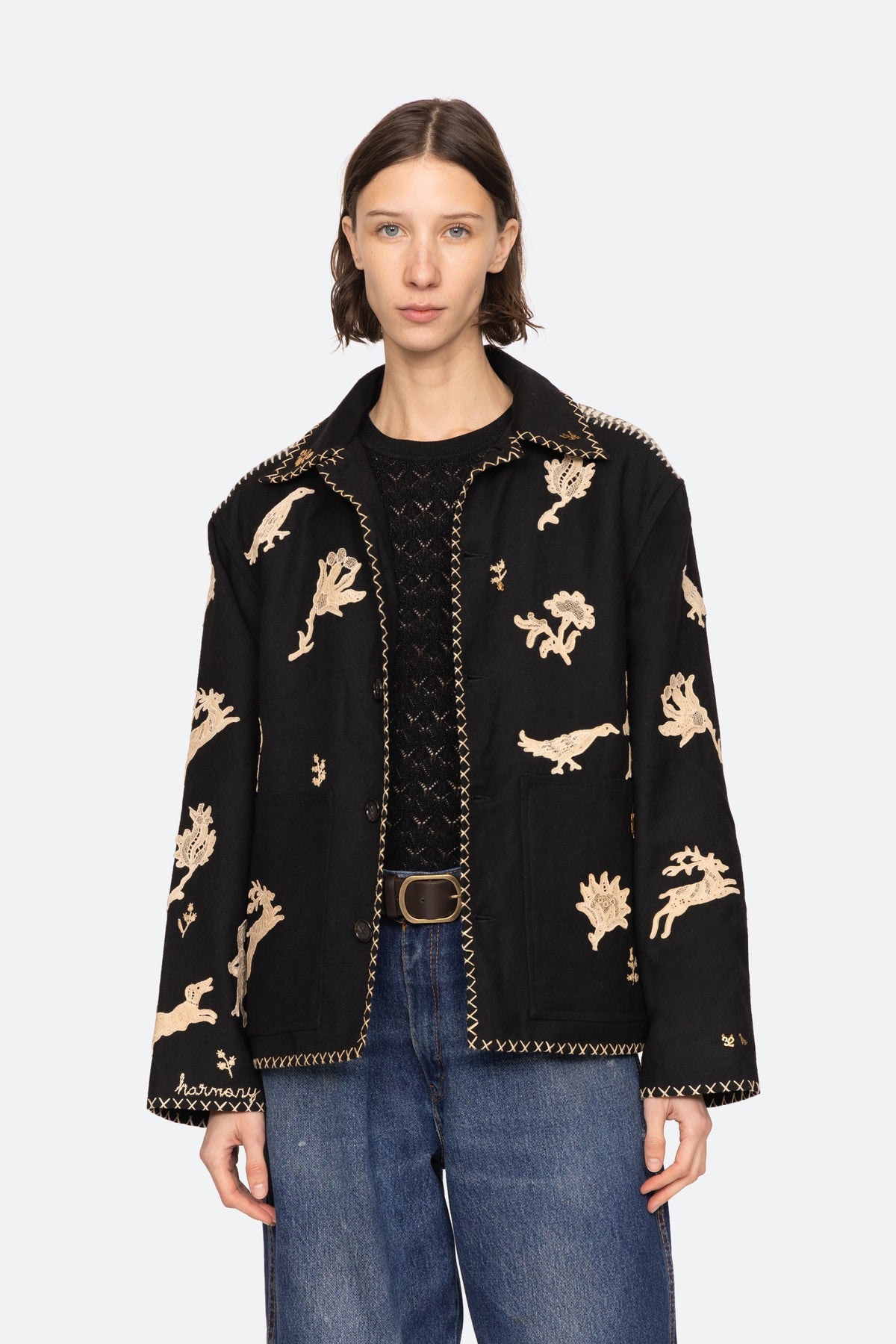 MIKA APPLIQUE JACKET (D2)