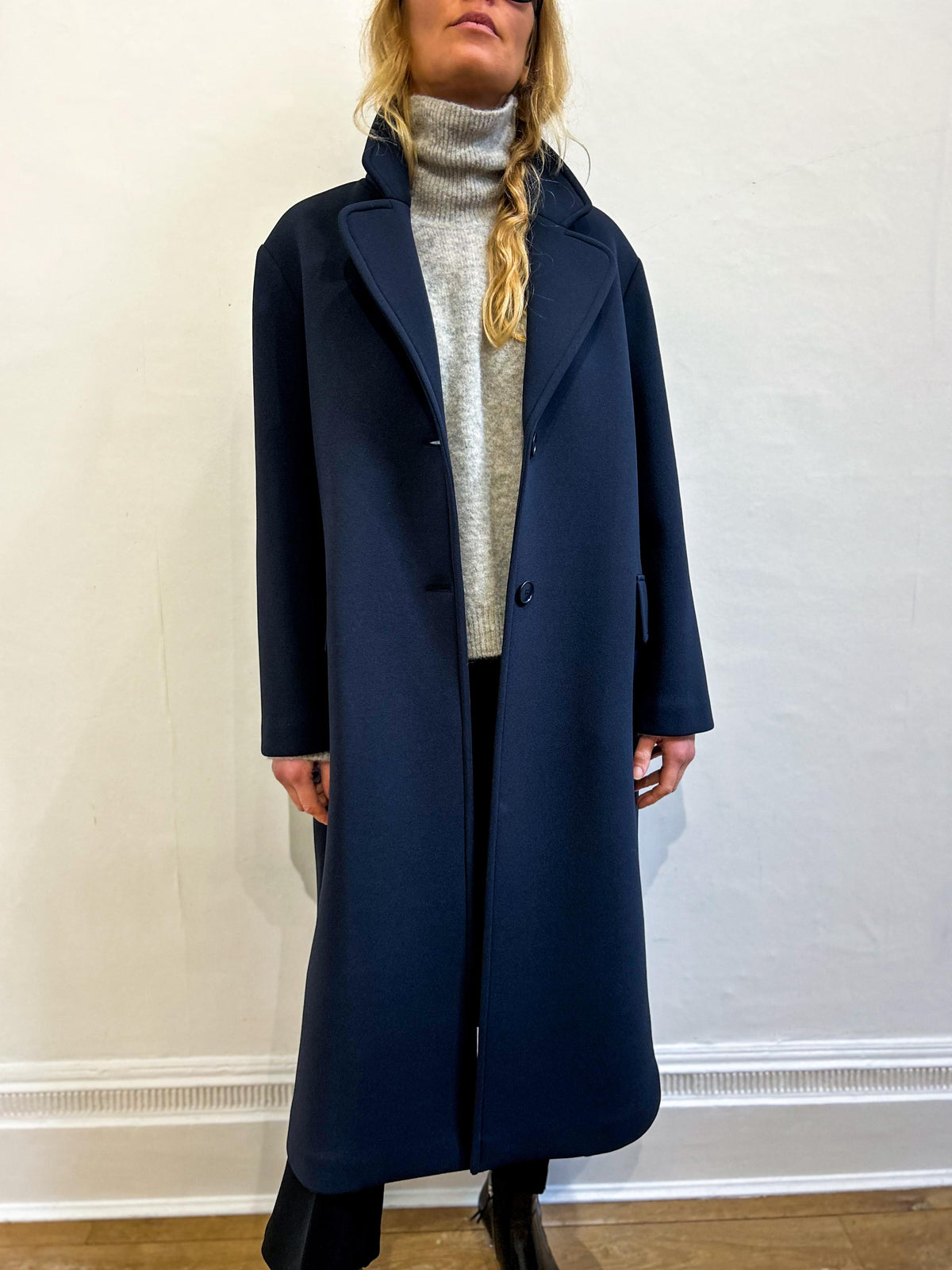 Square Wool Coat