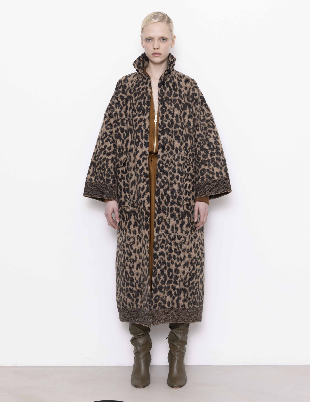 Nude Animalier Knit Coat