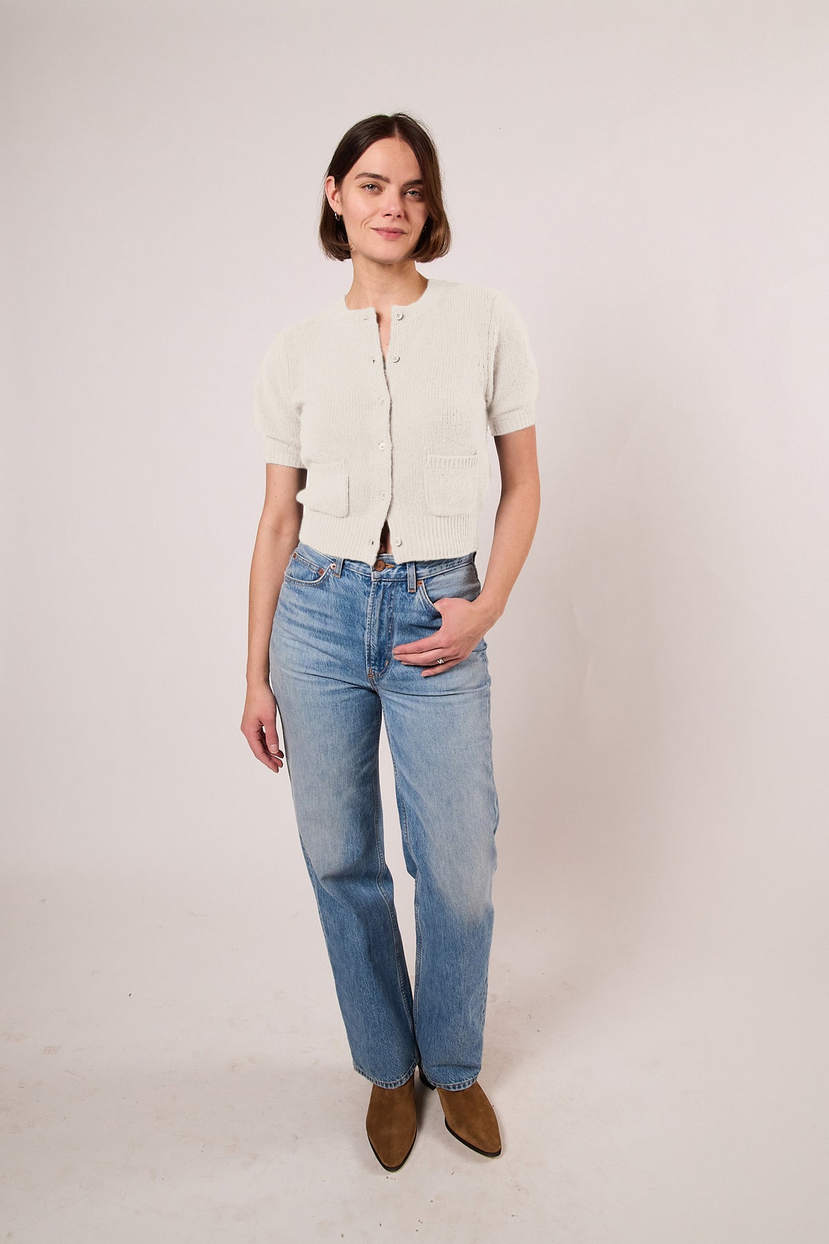 ALESIA CASHMERE CARDIGAN