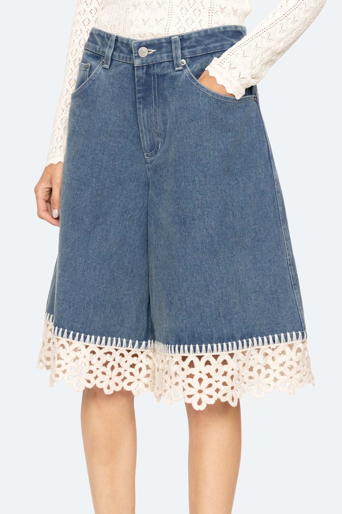 STASIA DENIM JEAN CAPRIS (D2)