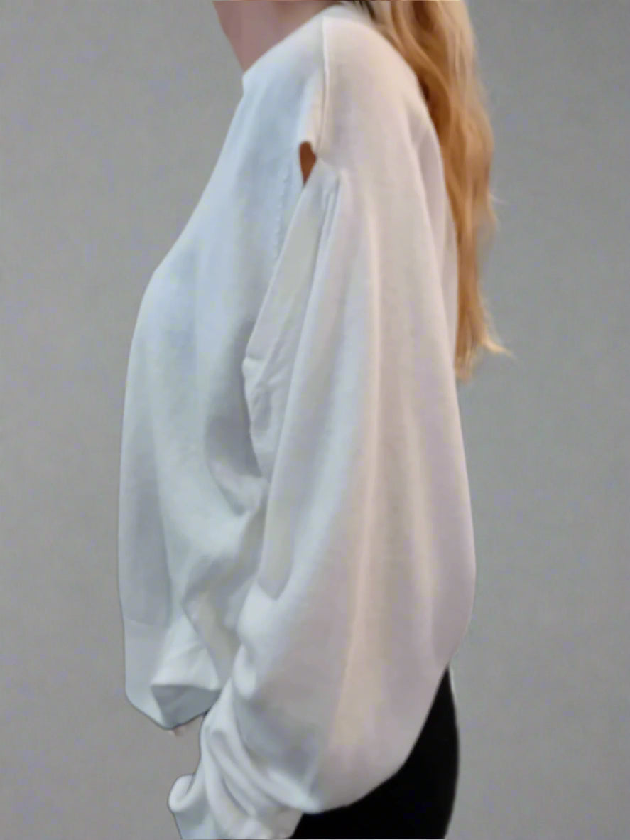 CT Plage Cotton Cashmere 2-Way Pullover