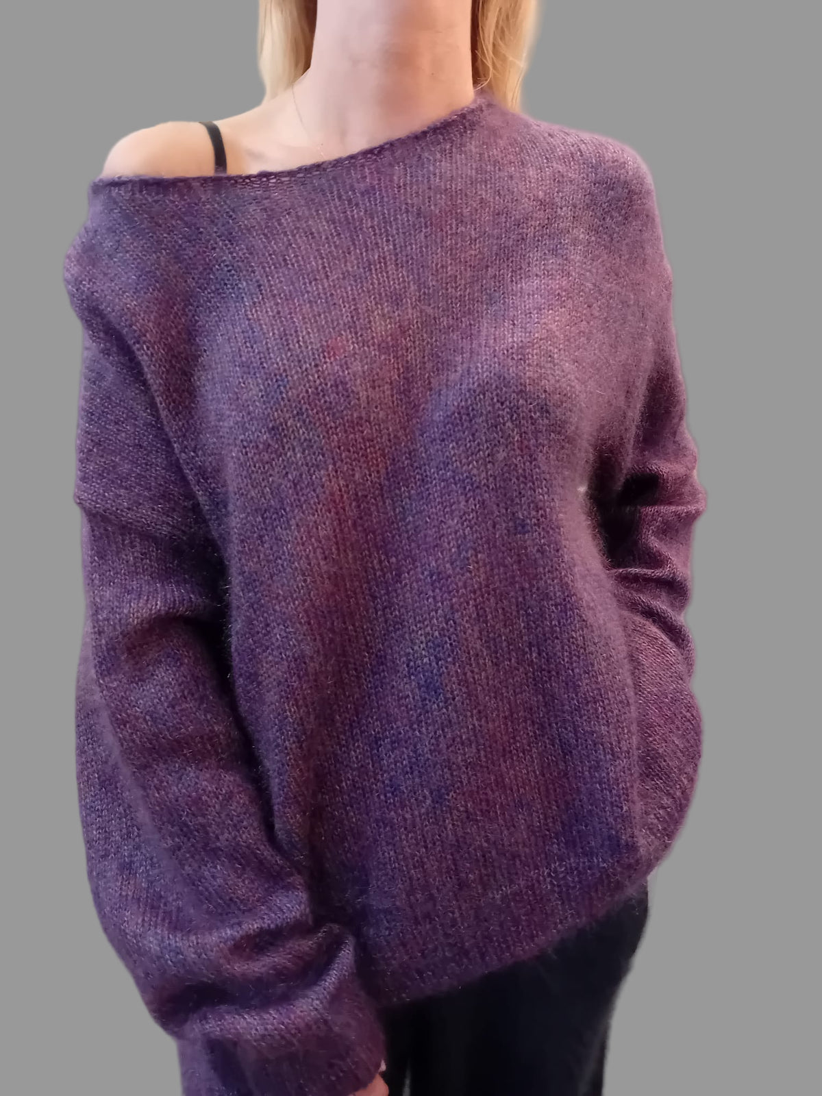 CT Plage Mohair Silk Side Slit Pullover
