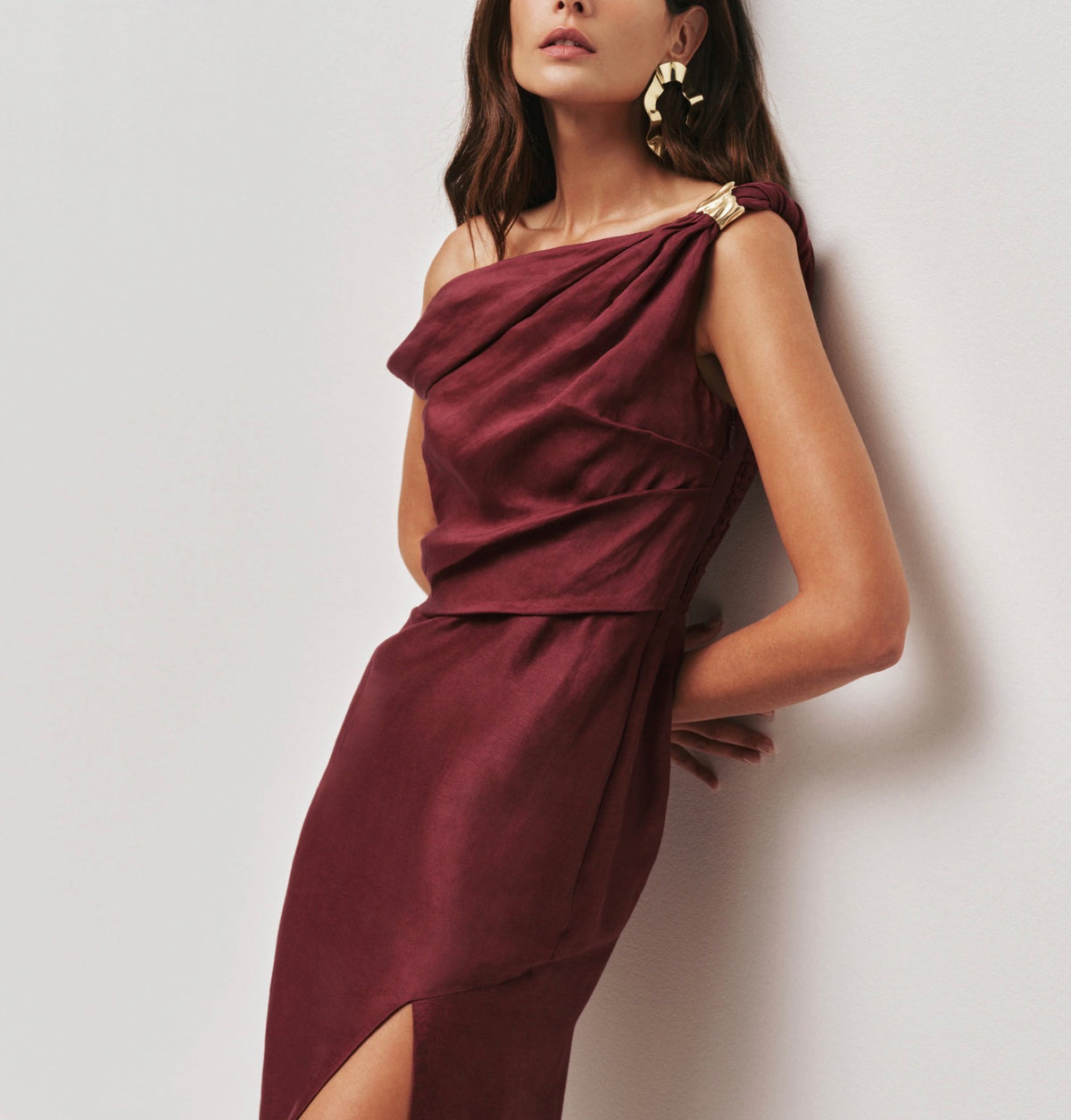 Aje Bridgette Midi Dress