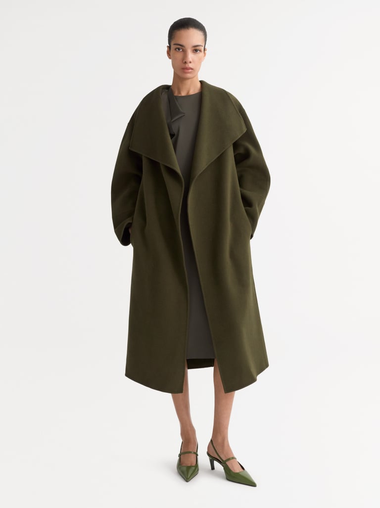 Soft Goat Long Coat