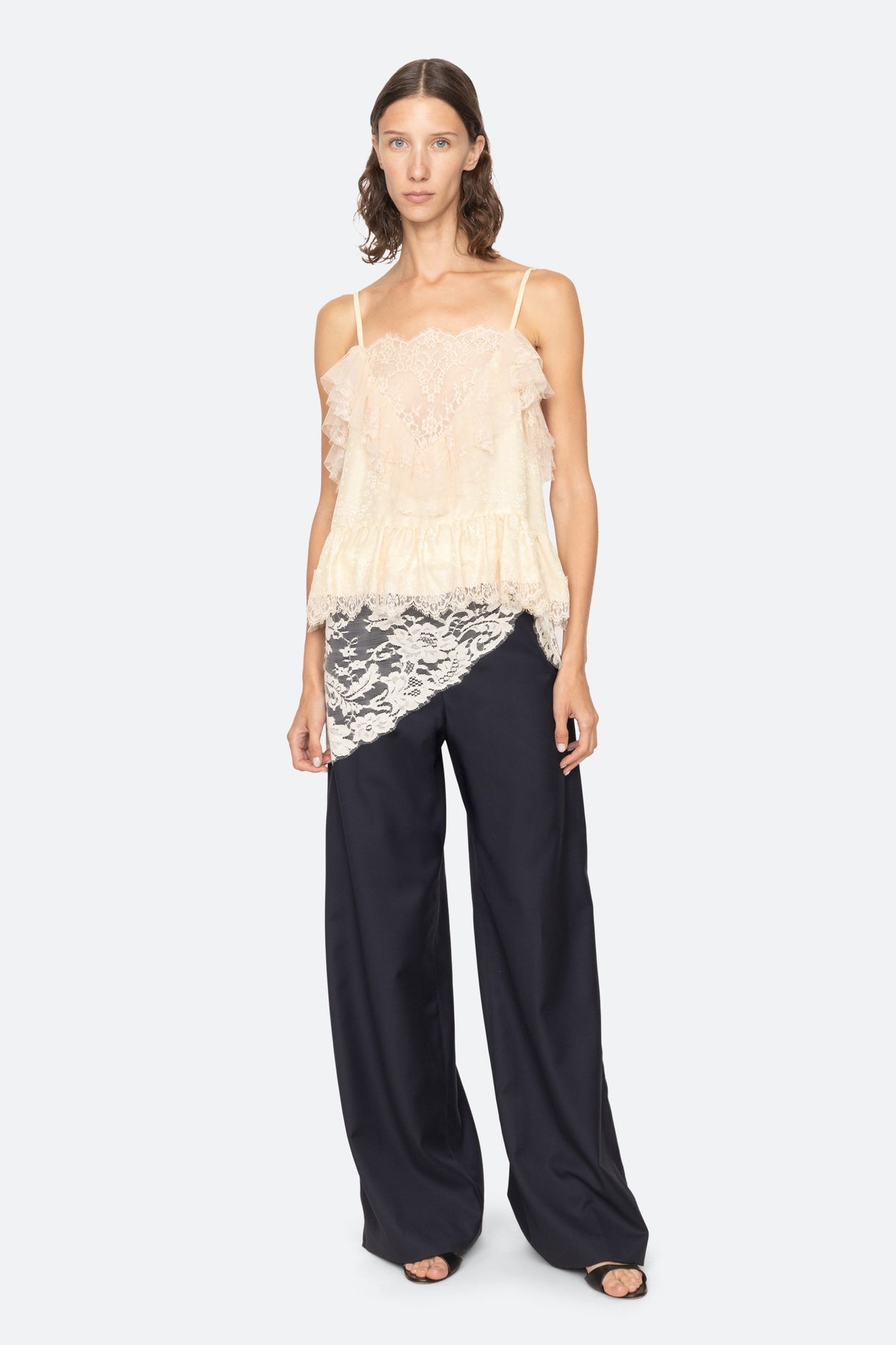 FIORA TROPICAL WOOL PANTS (D1)