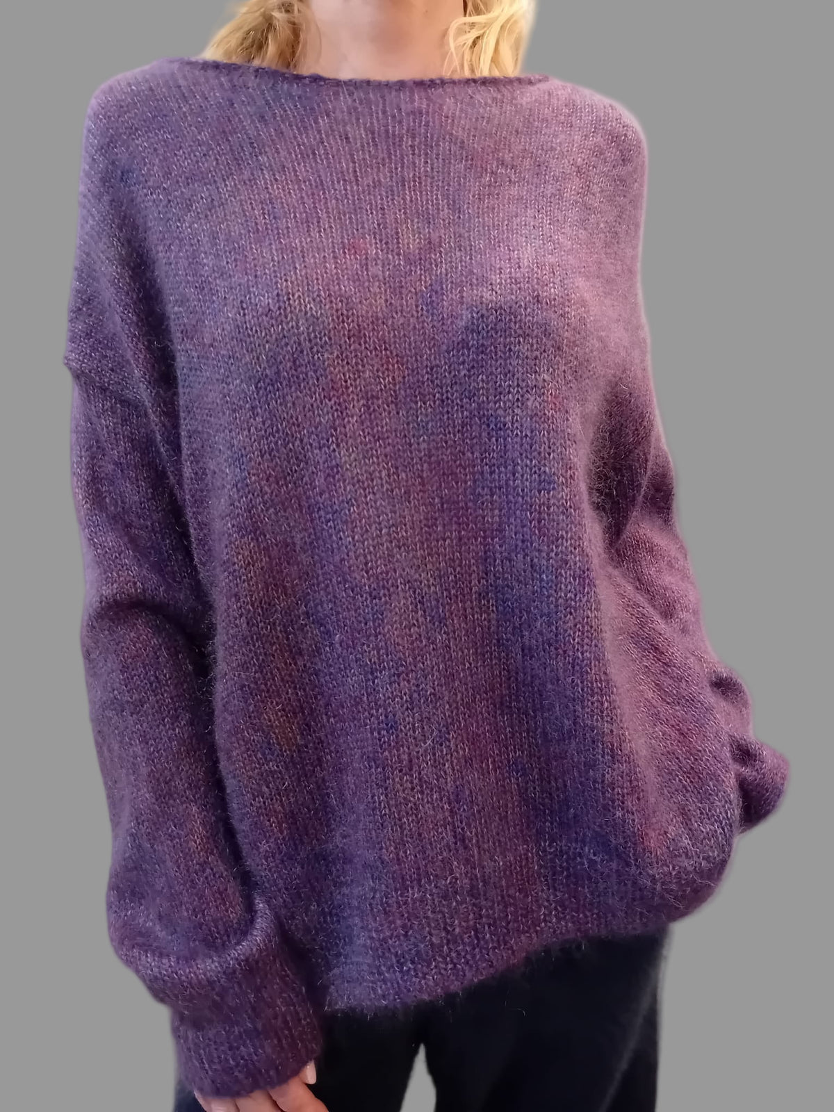 CT Plage Mohair Silk Side Slit Pullover