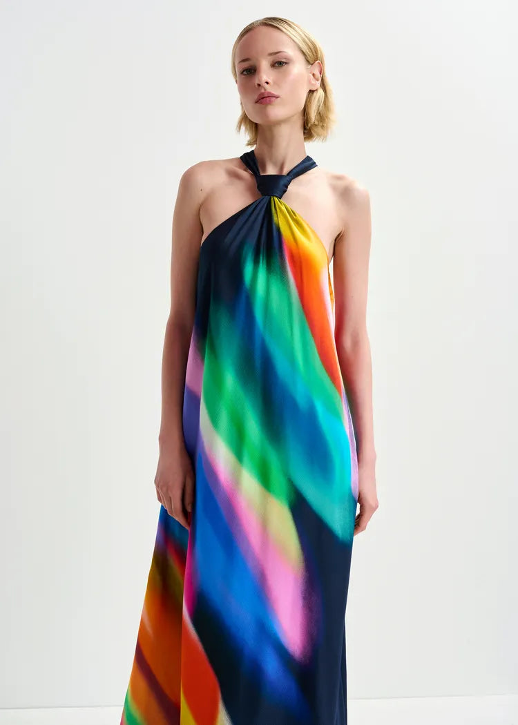 Essentiel Antwerp Halinki Halterneck Maxi Dress