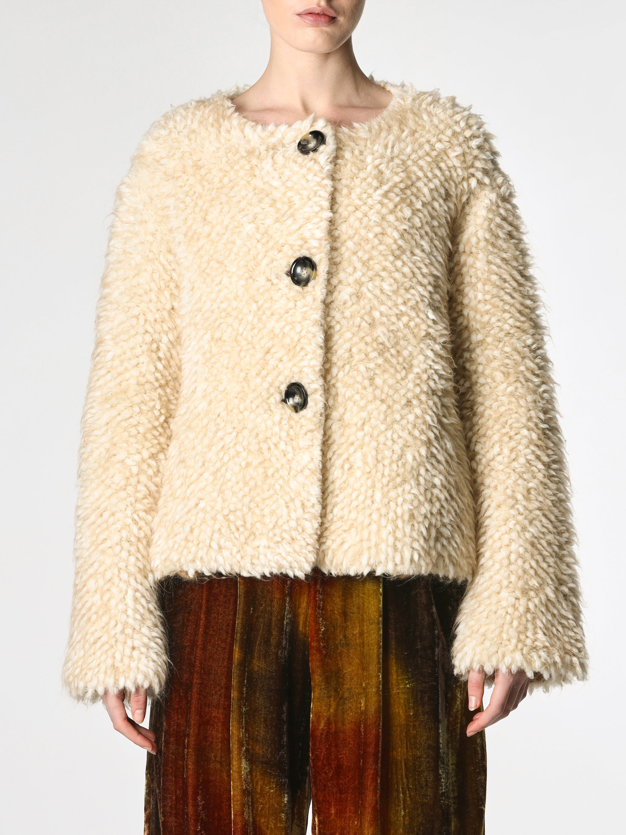 GIACCA PUNTO PELLICCIA