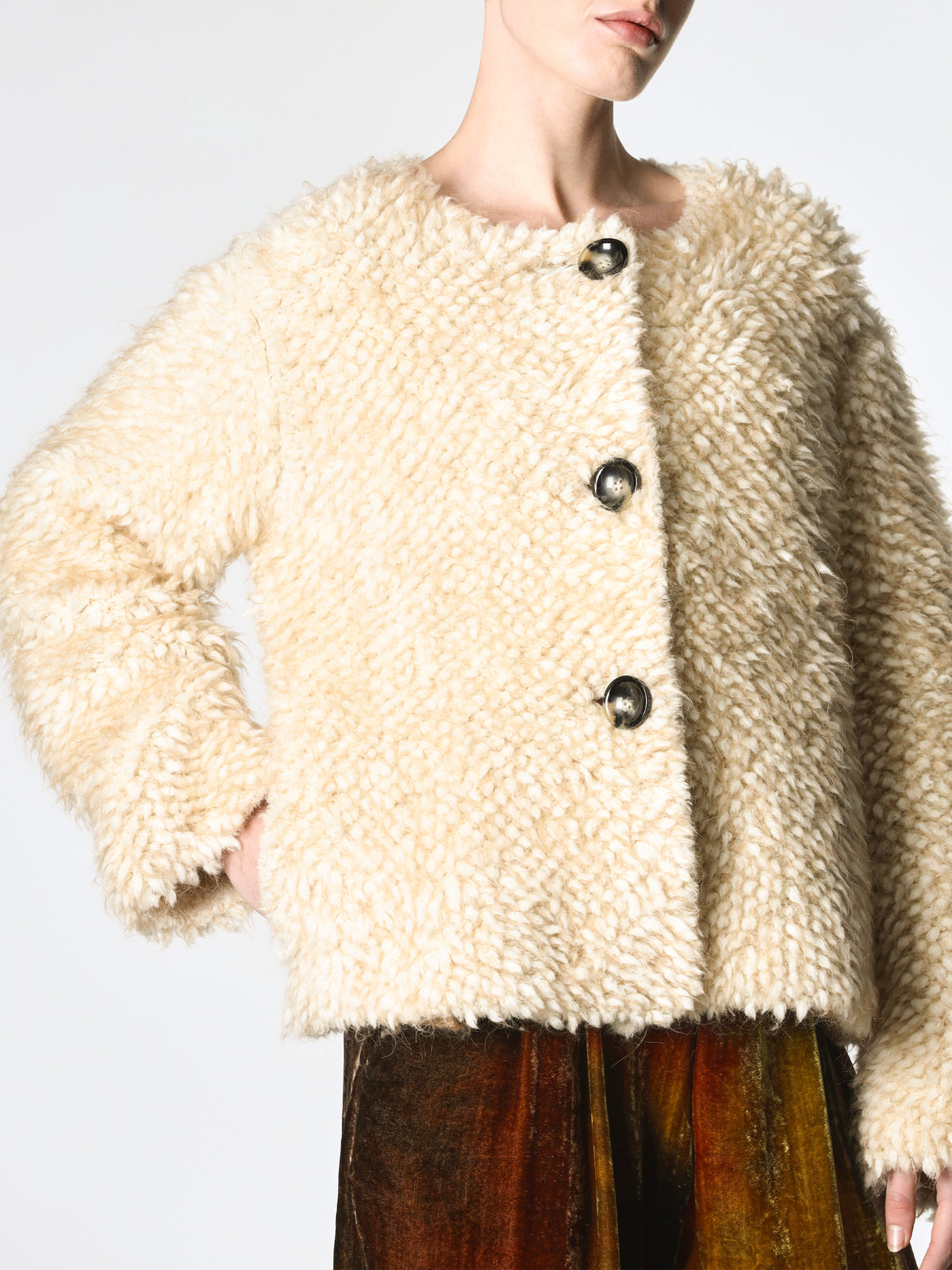 GIACCA PUNTO PELLICCIA