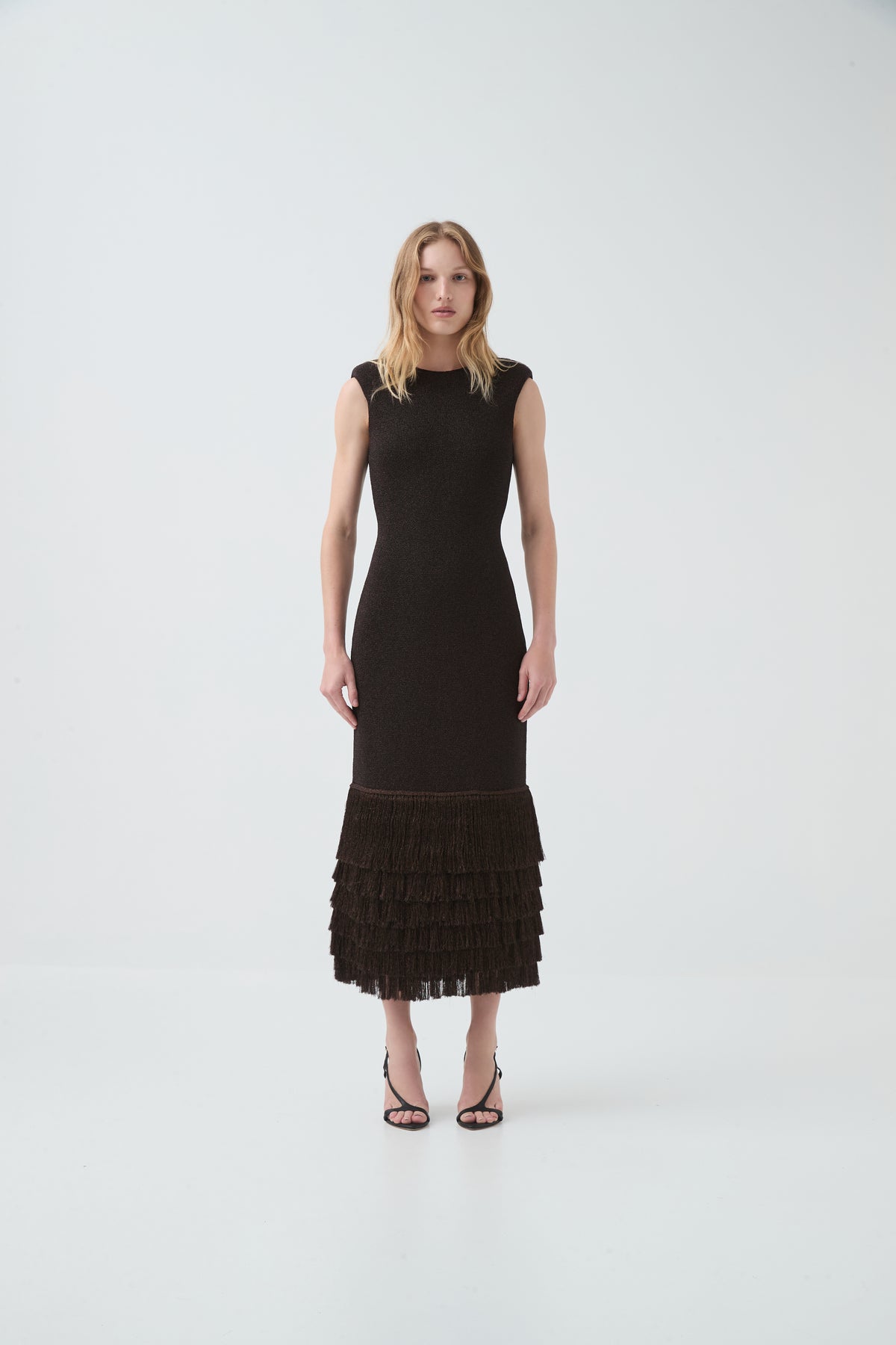 Aje Breeze Knit Midi Dress - Square Aje Breeze Knit Midi Dress - Square