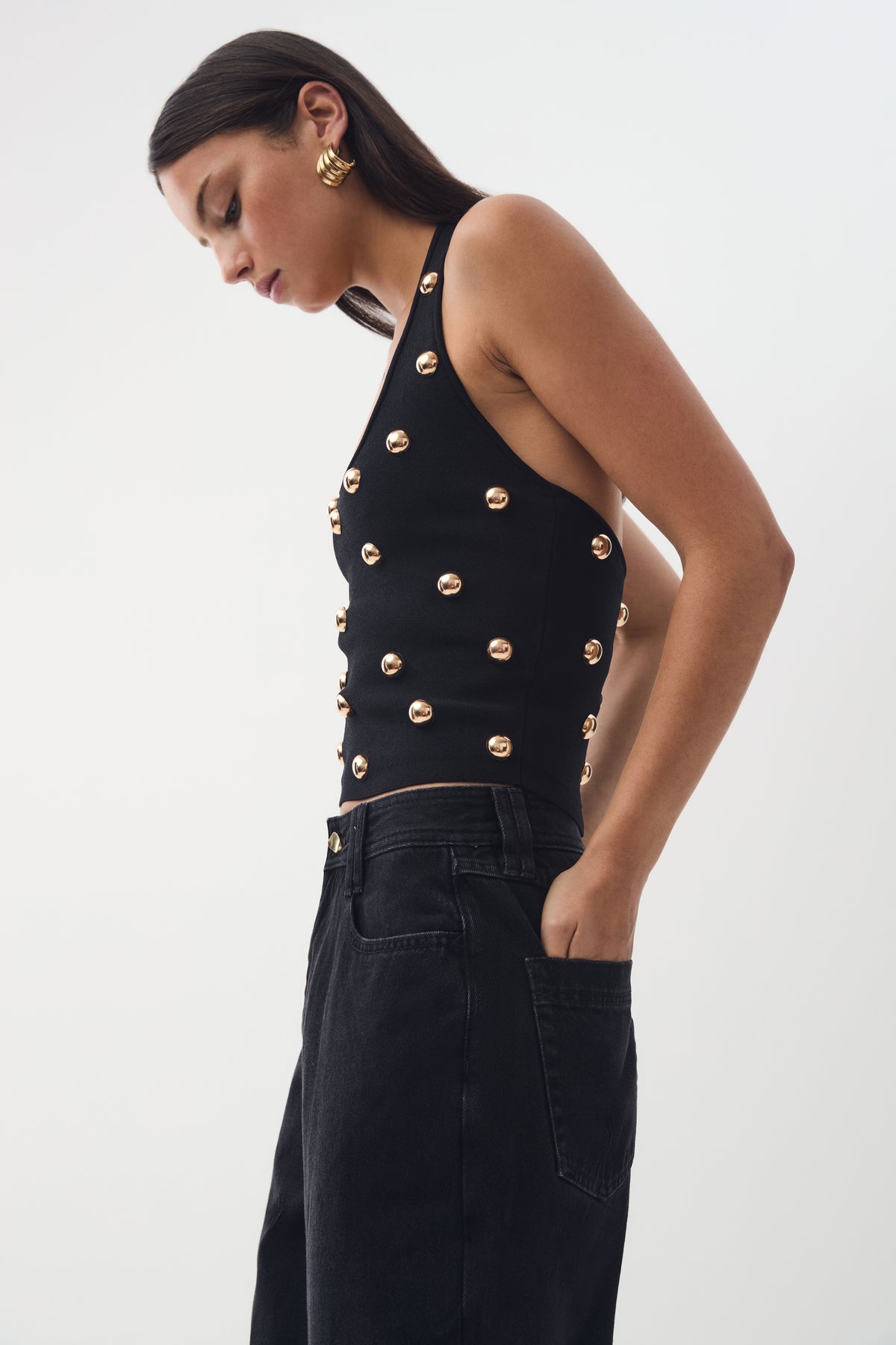 Leah Knit Halter Top