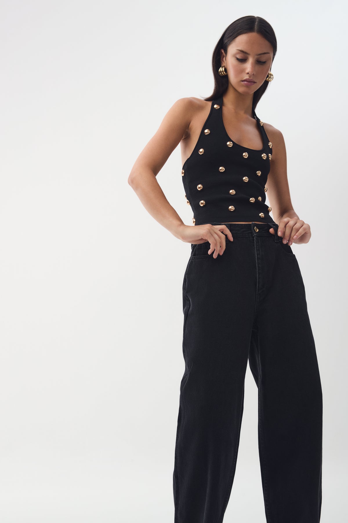 Leah Knit Halter Top
