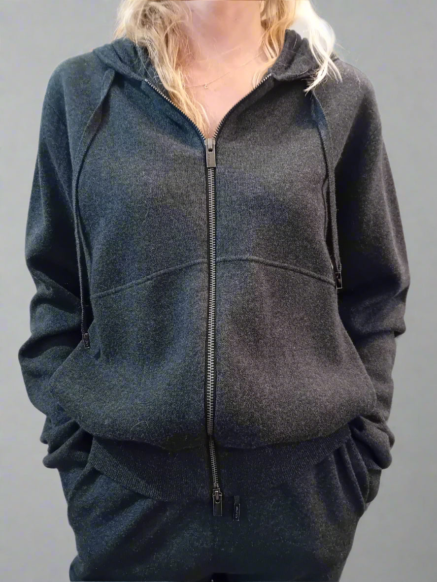 CT Plage Cotton Cashmere Zip Hoody