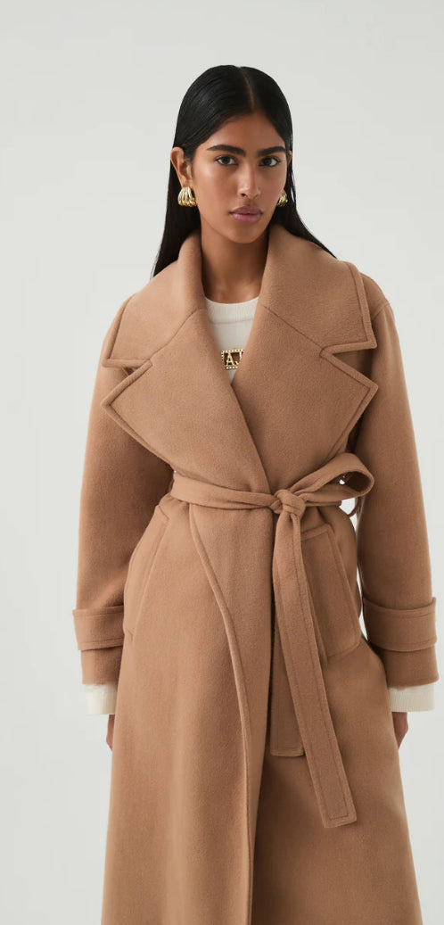 Aje Flicker Wool Coat