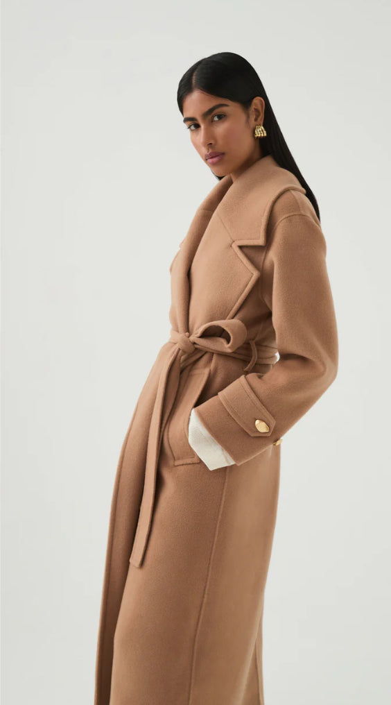 Aje Flicker Wool Coat