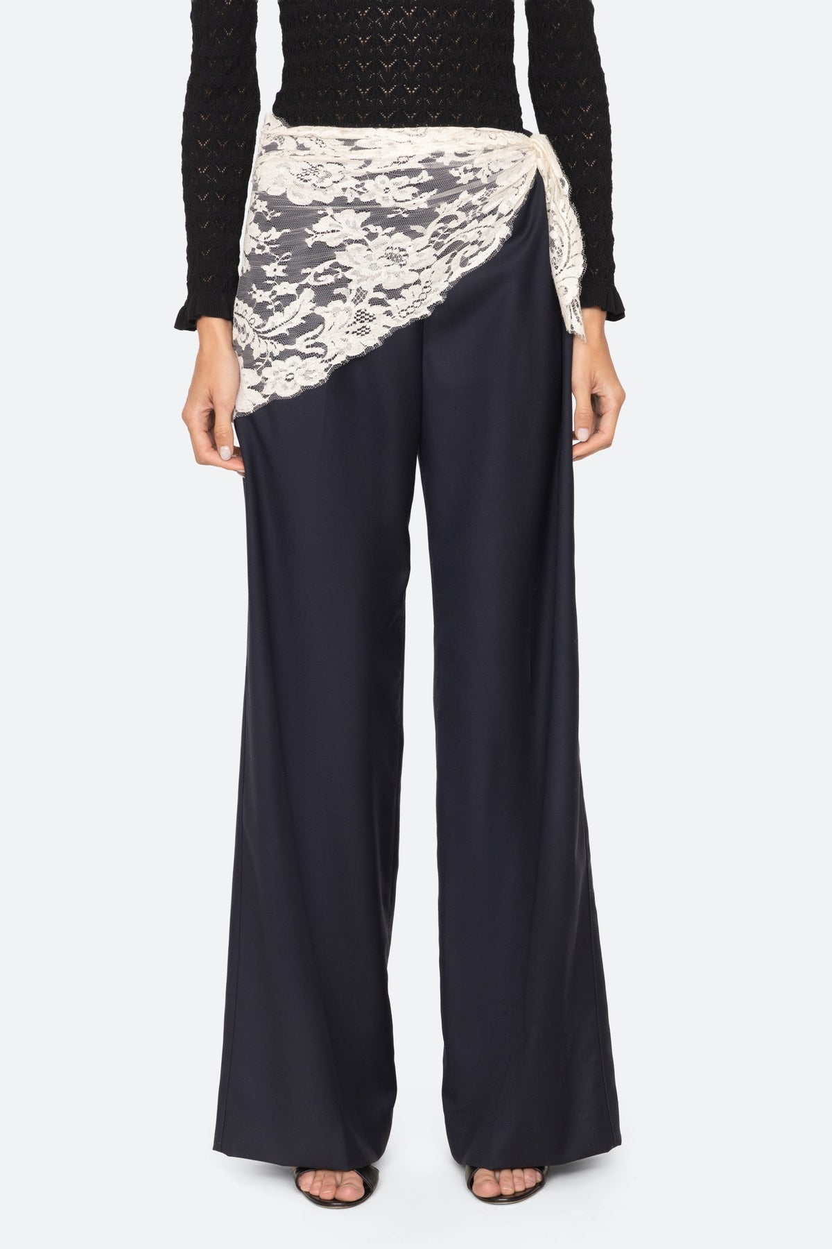 FIORA TROPICAL WOOL PANTS (D1)