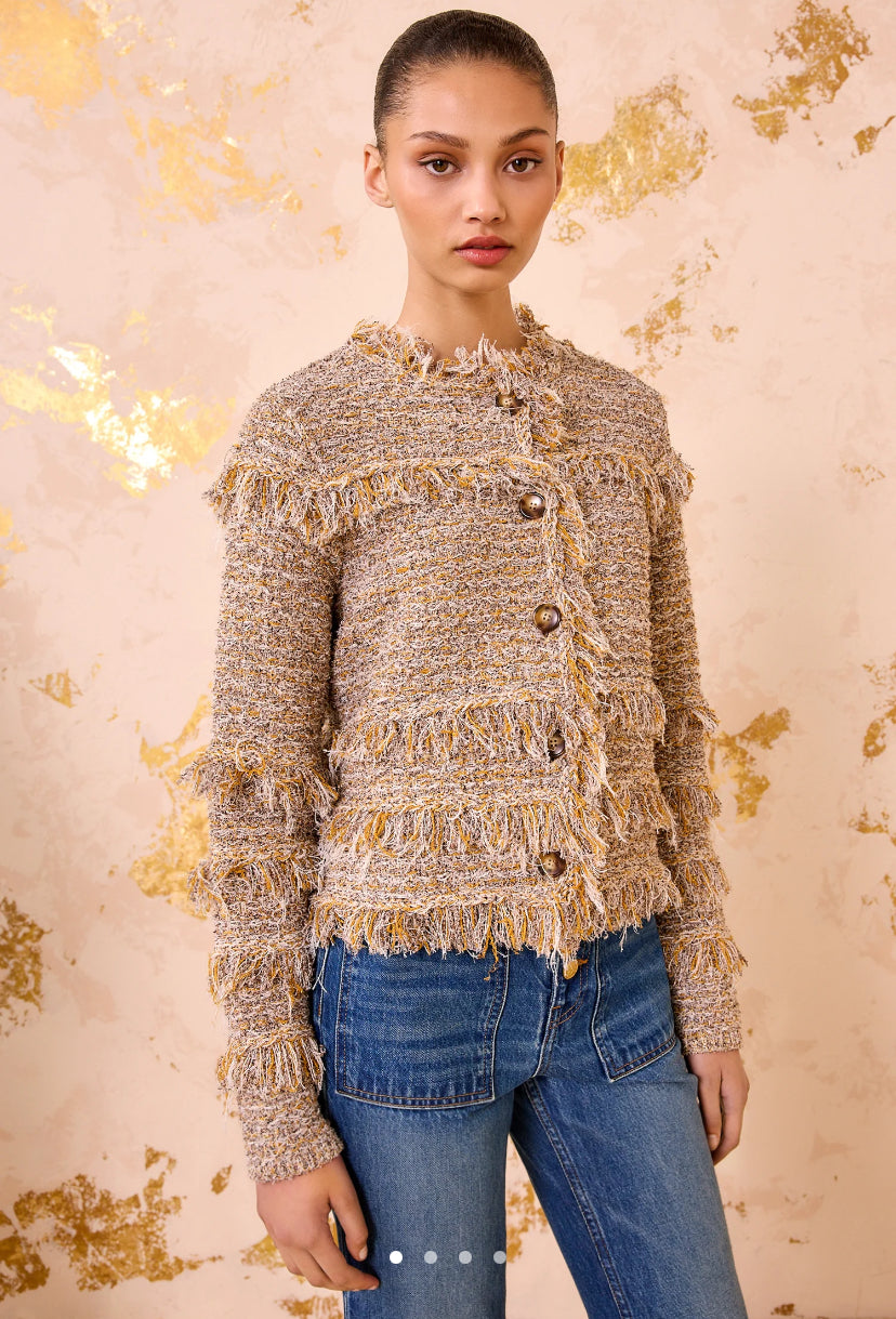 Gita Knit Tweed Jacket