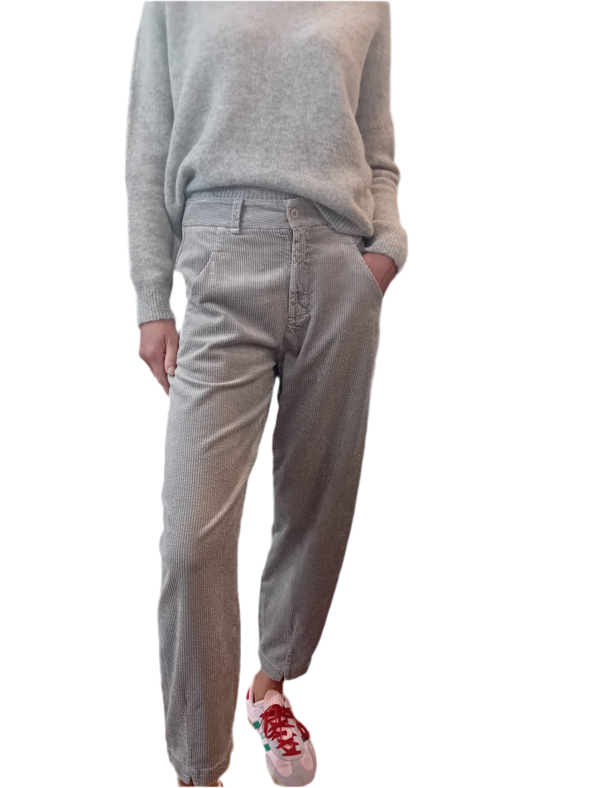 Transit Comfort Fit Trousers in Cotton Corduroy