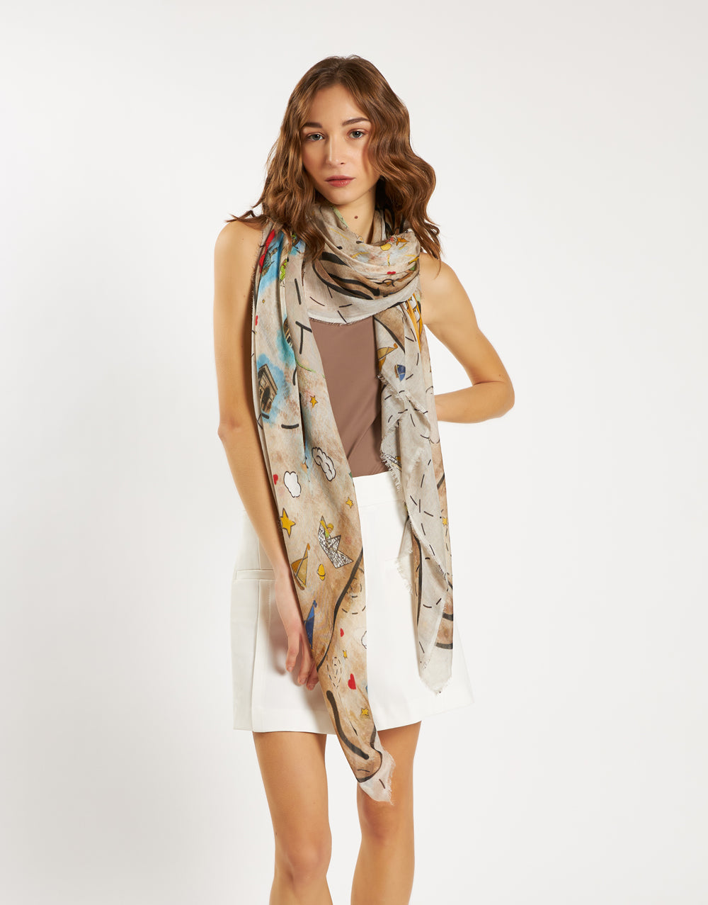 Faliero Sarti Scrol Little Prince Stole
