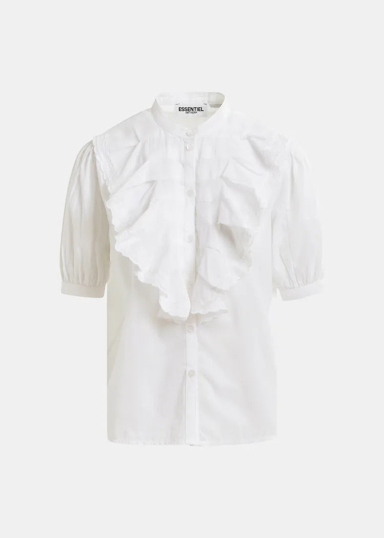 Essentiel Antwerp Hamadeus Shirt with Ruffles