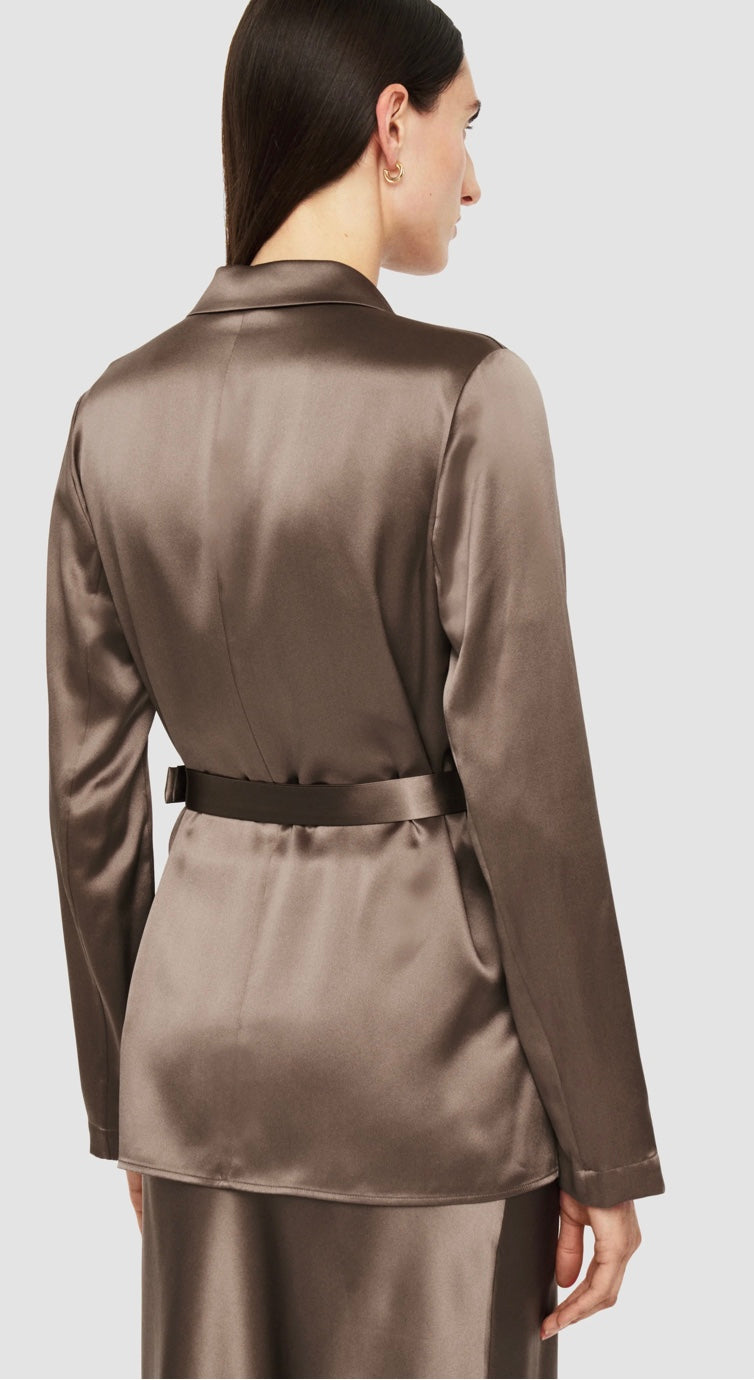 Joseph Joubert Silk Satin Jacket