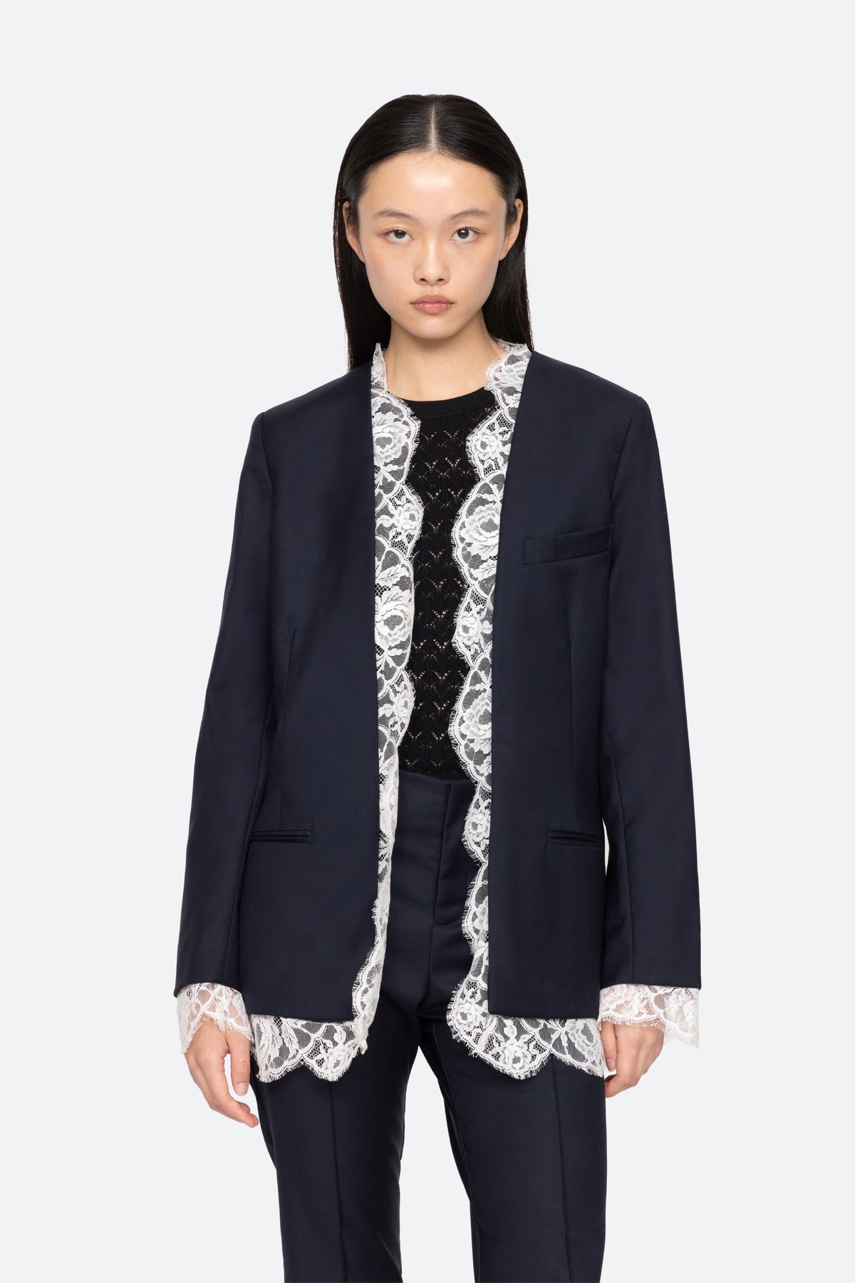 FIORA TROPICAL WOOL JACKET (D1)
